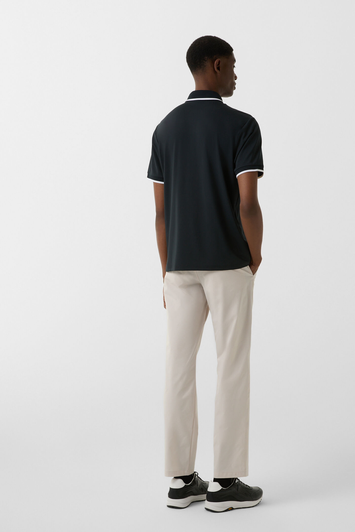 Cody functional short-sleeved top Black
