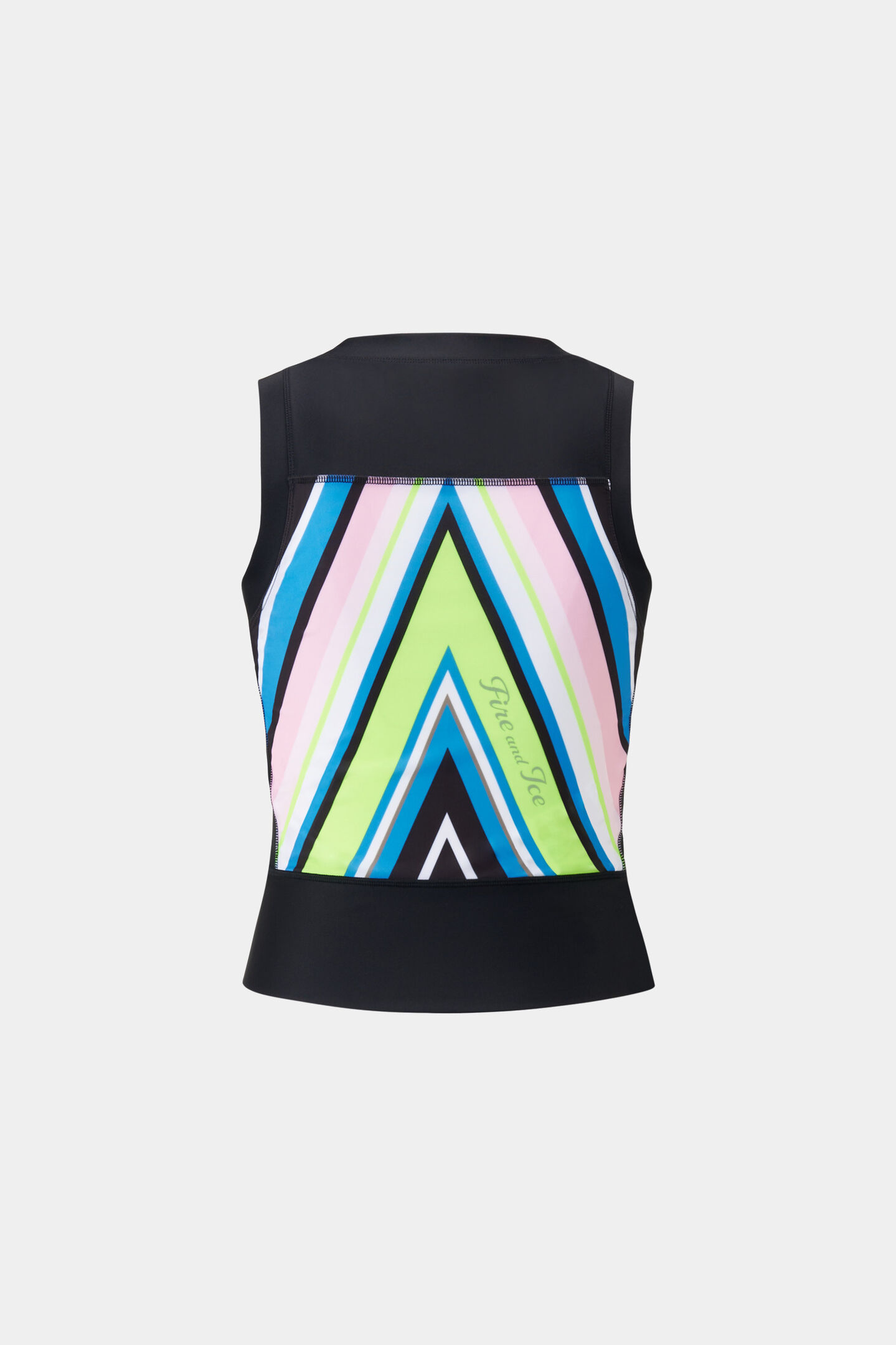 Zip top Alma Blue/Lime/Black