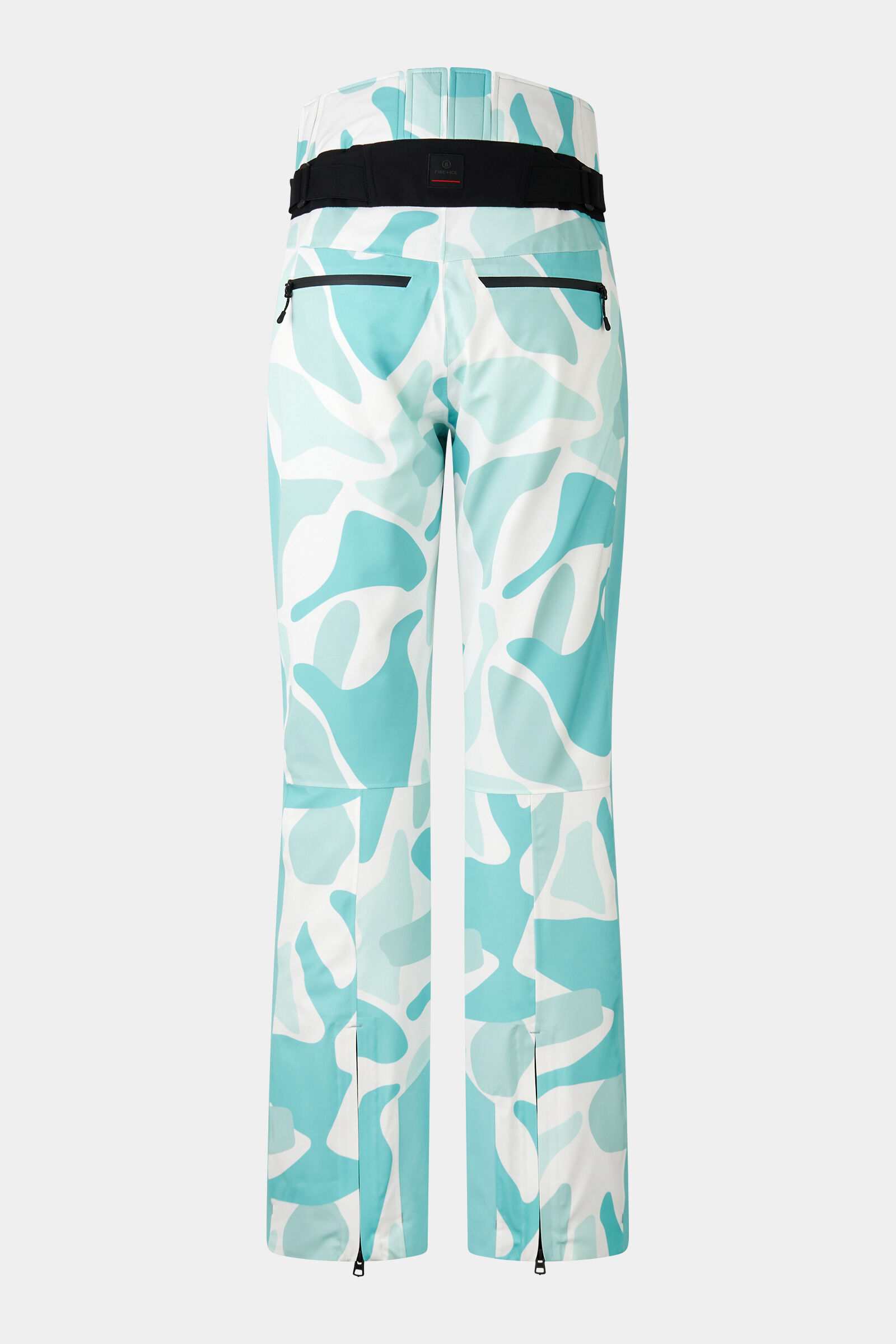 Borja ski trousers Ice blue/white