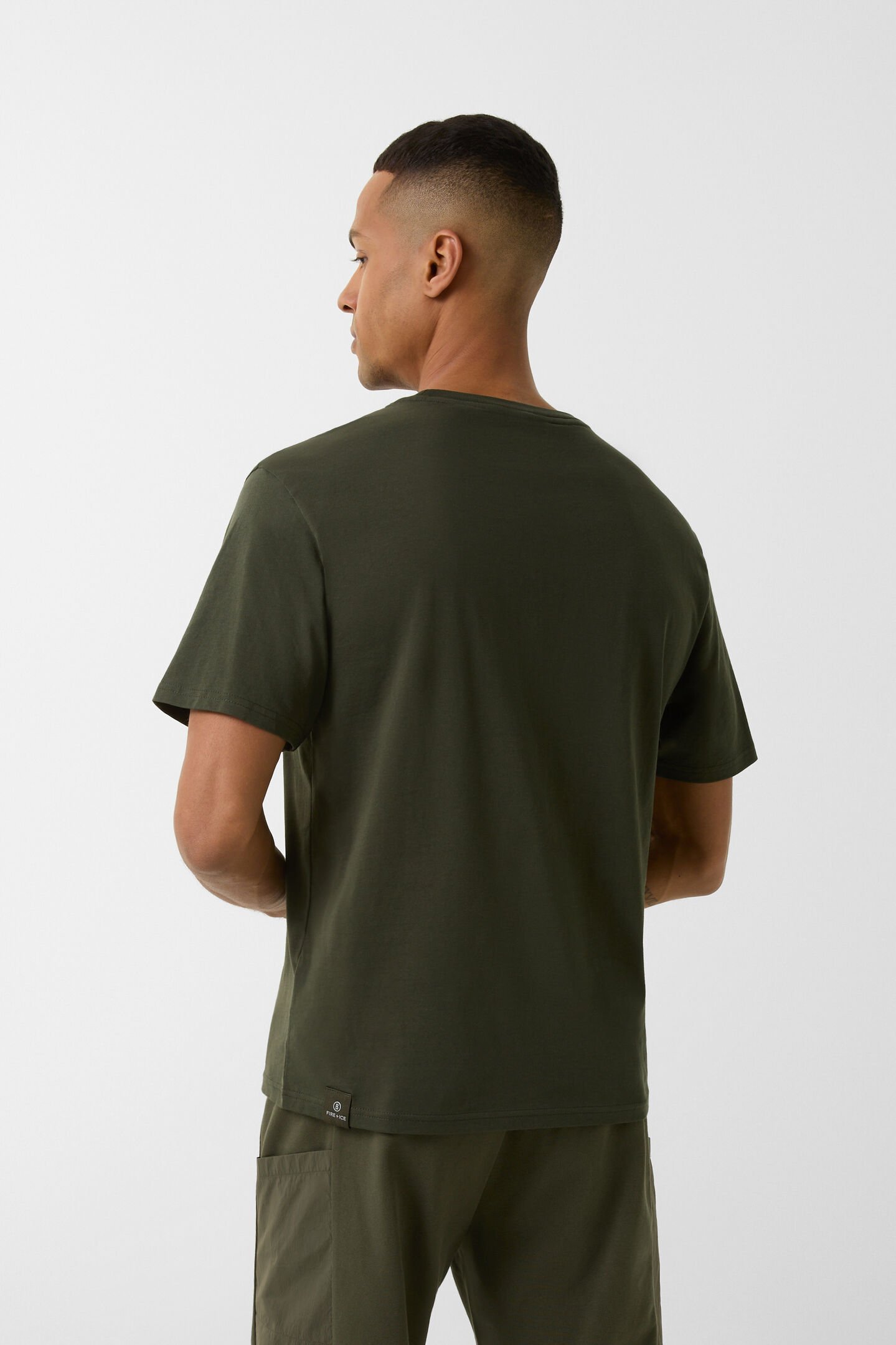T-Shirt Mick Oliv-Grün