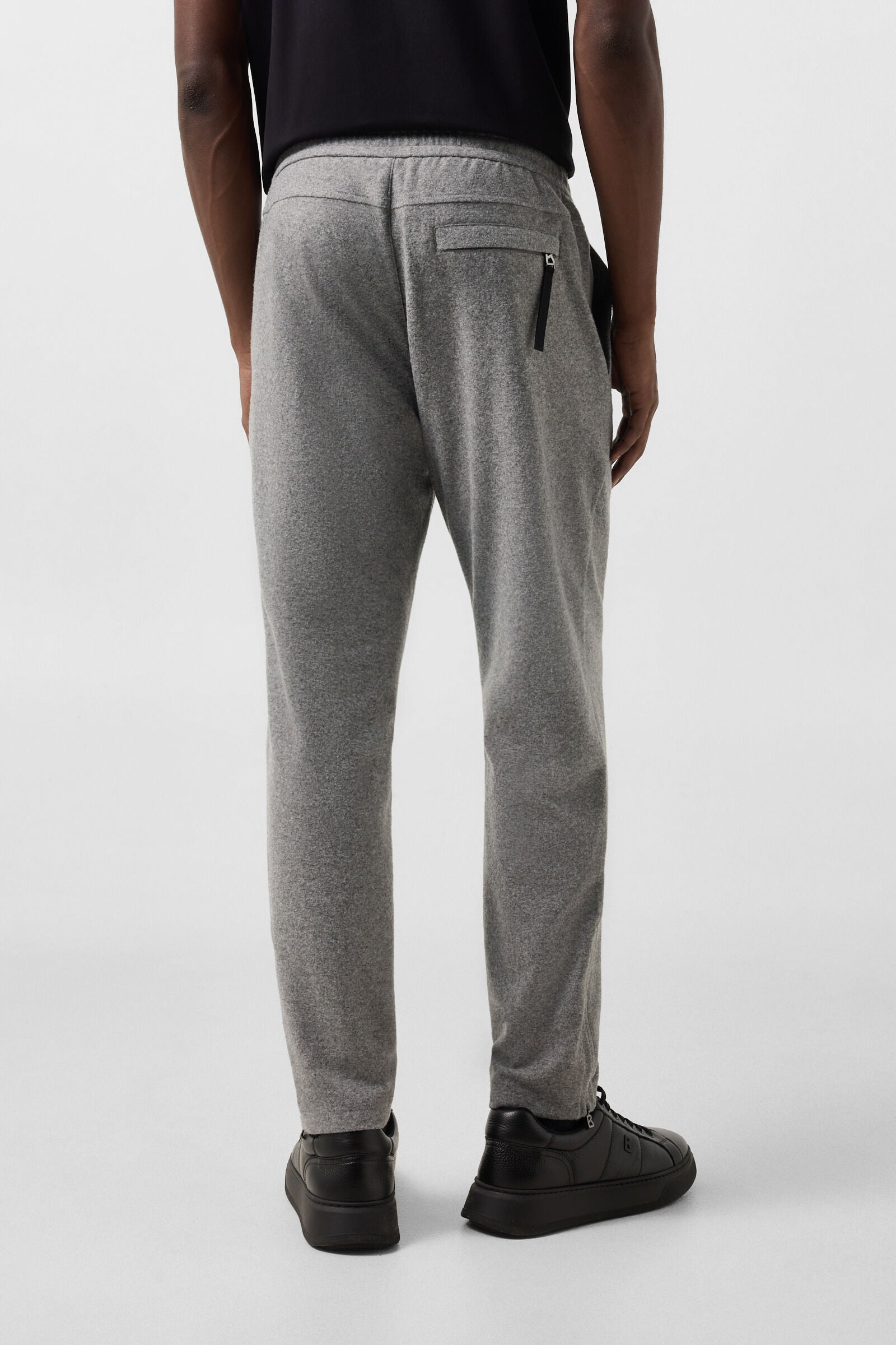 Boris Flannel Trousers Grey