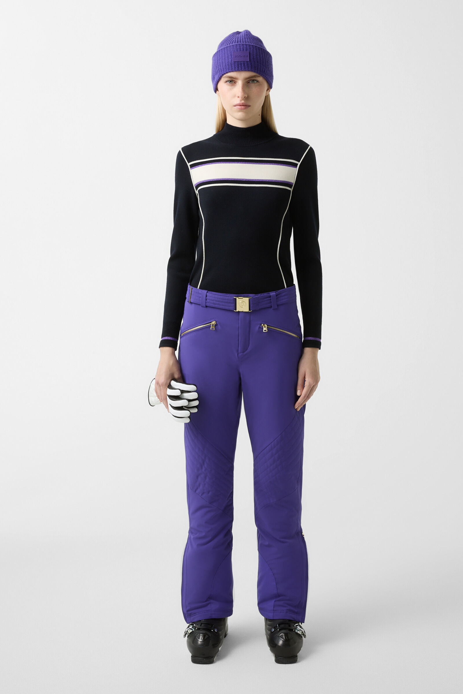 Skihose Franzi Violett