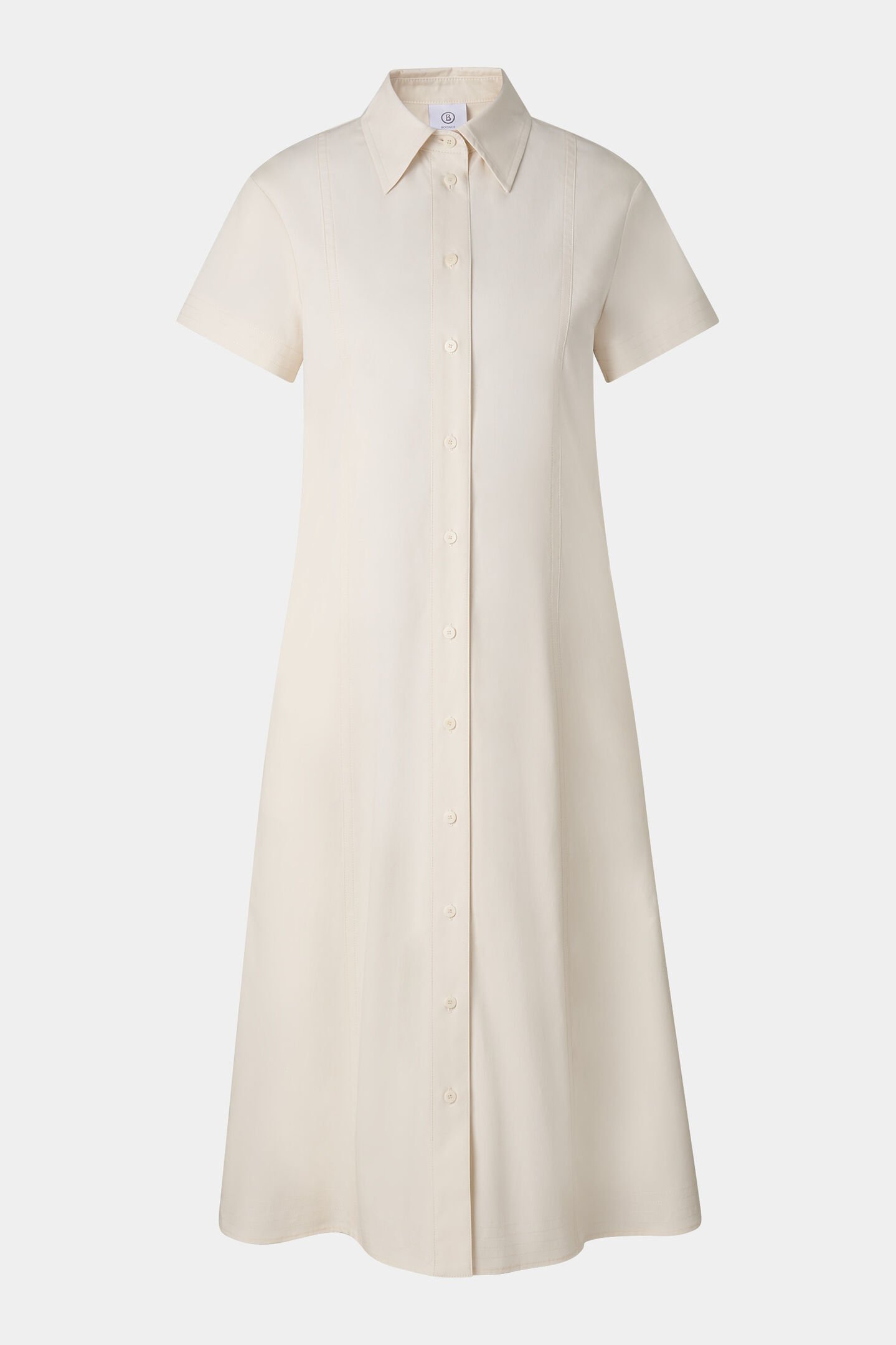 Robe chemisier Alison Cr&egrave;me