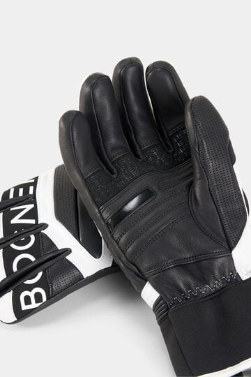 Gloves Silvan Black/white Gloves Silvan Black/white