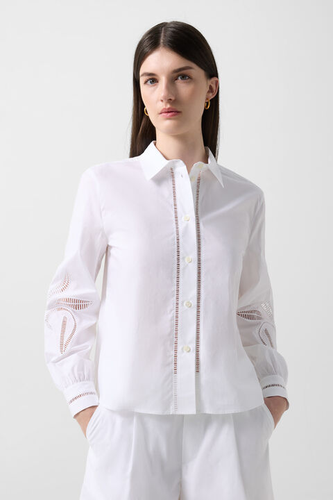 womens dress shirt summer Chiccall Women's Button Down T-shirt Summer Long Sleeves Collared V-Neck Fashion Dressy Casual Blouses Tops White XXXL