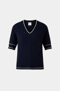 Strick-Shirt Chiri Navy-Blau Strick-Shirt Chiri Navy-Blau