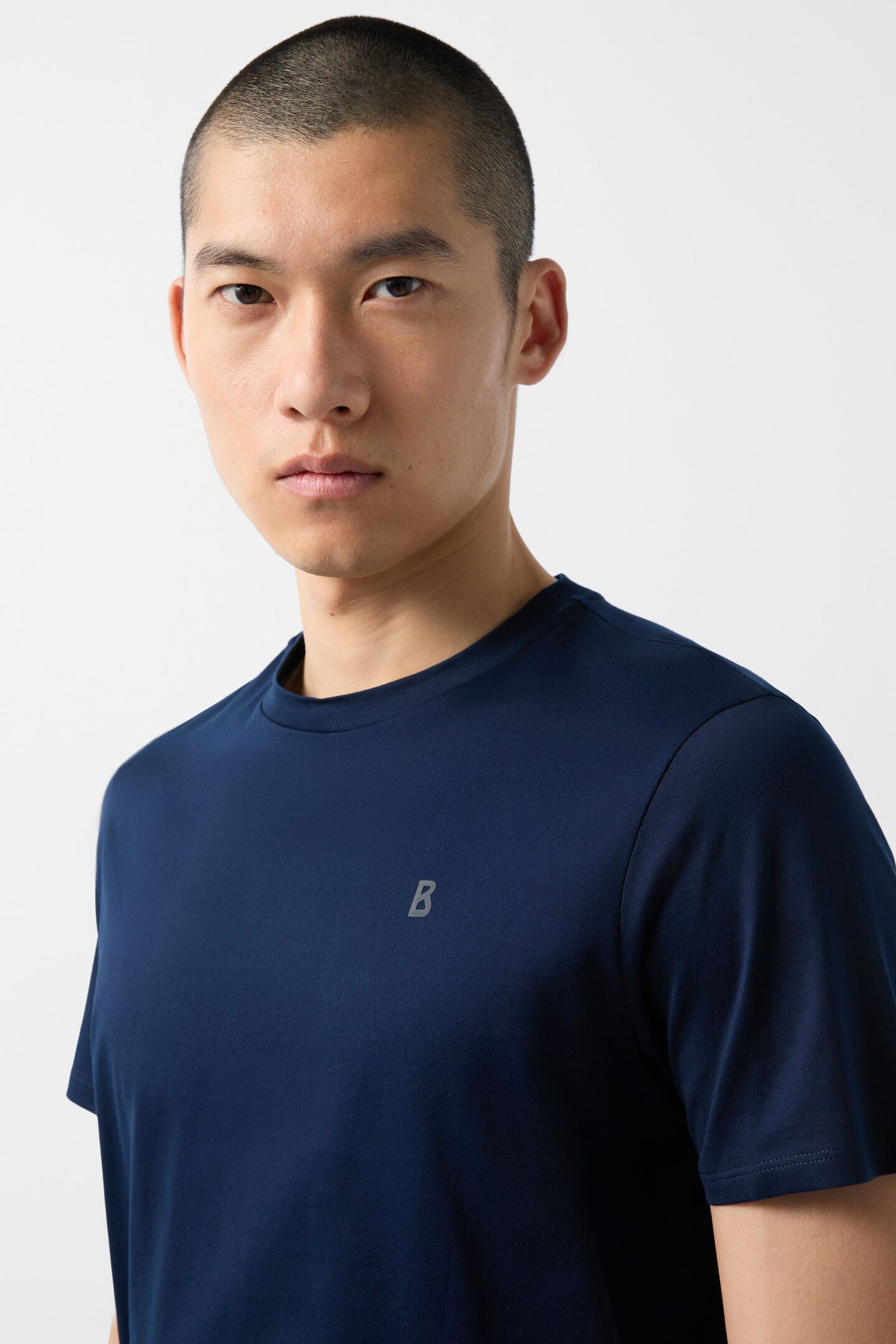T-Shirt Aaron Navy-Blau