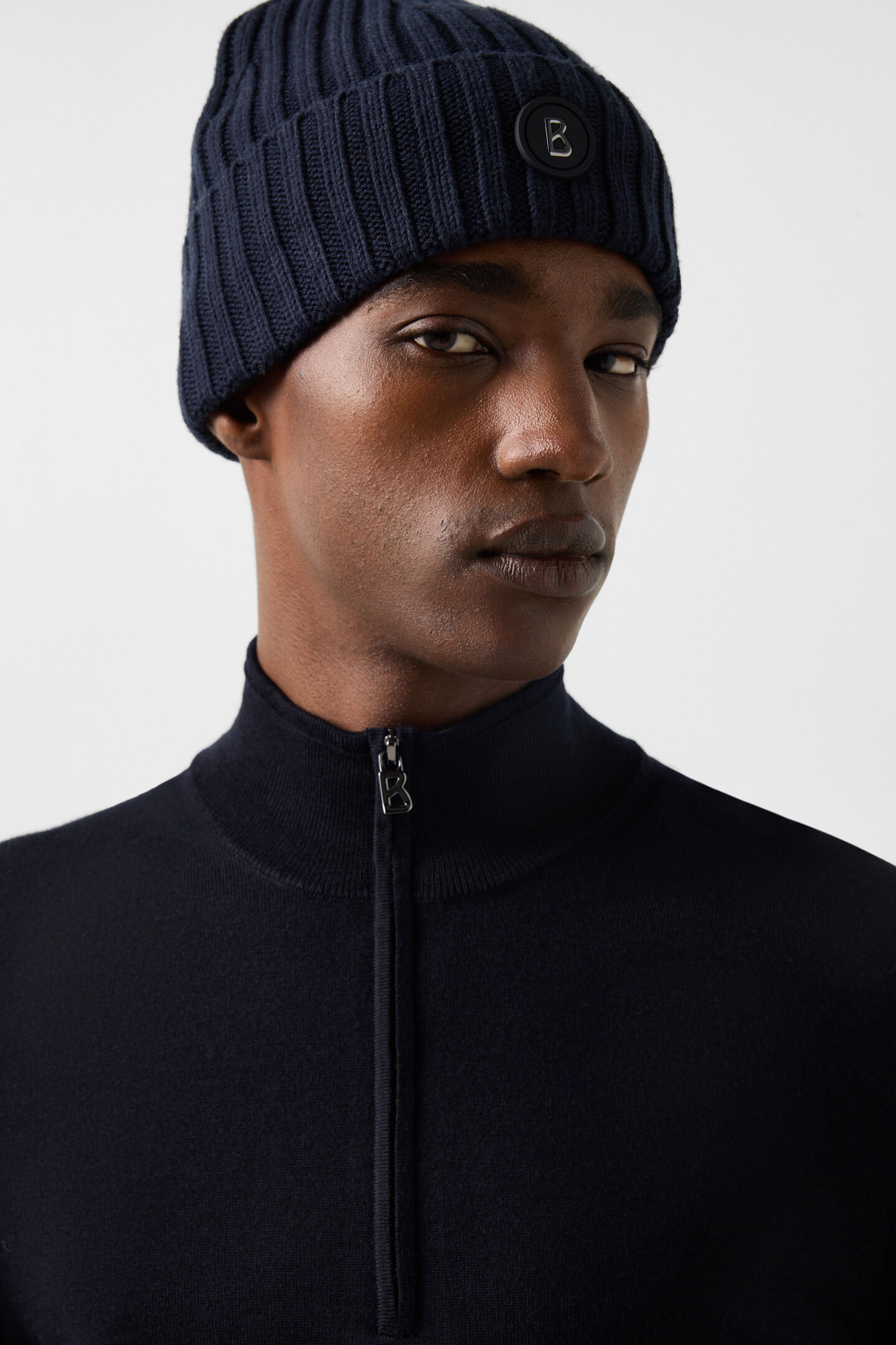 Ouri virgin wool jumper Navy