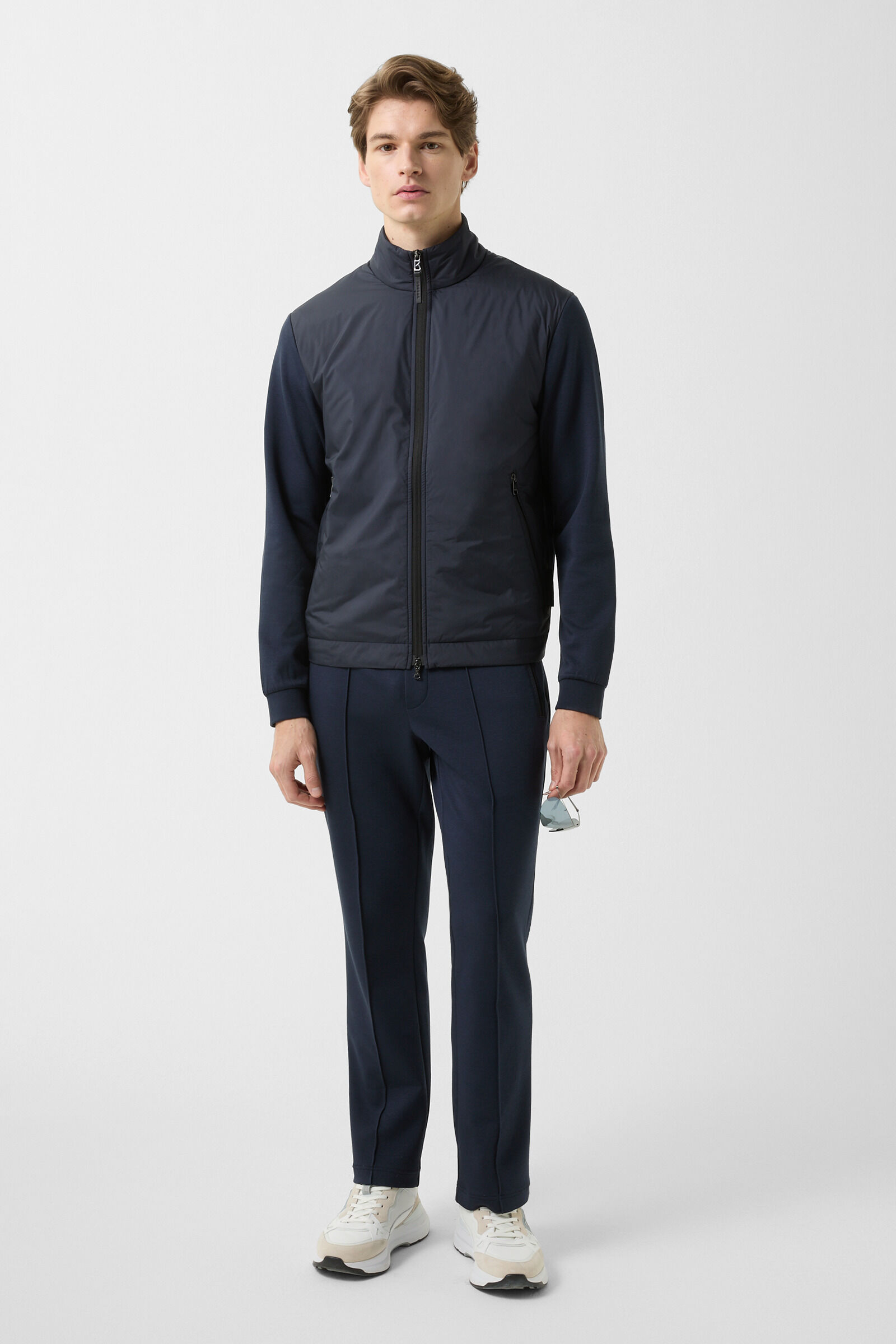 Veste de sweat hybride Rover Bleu marine