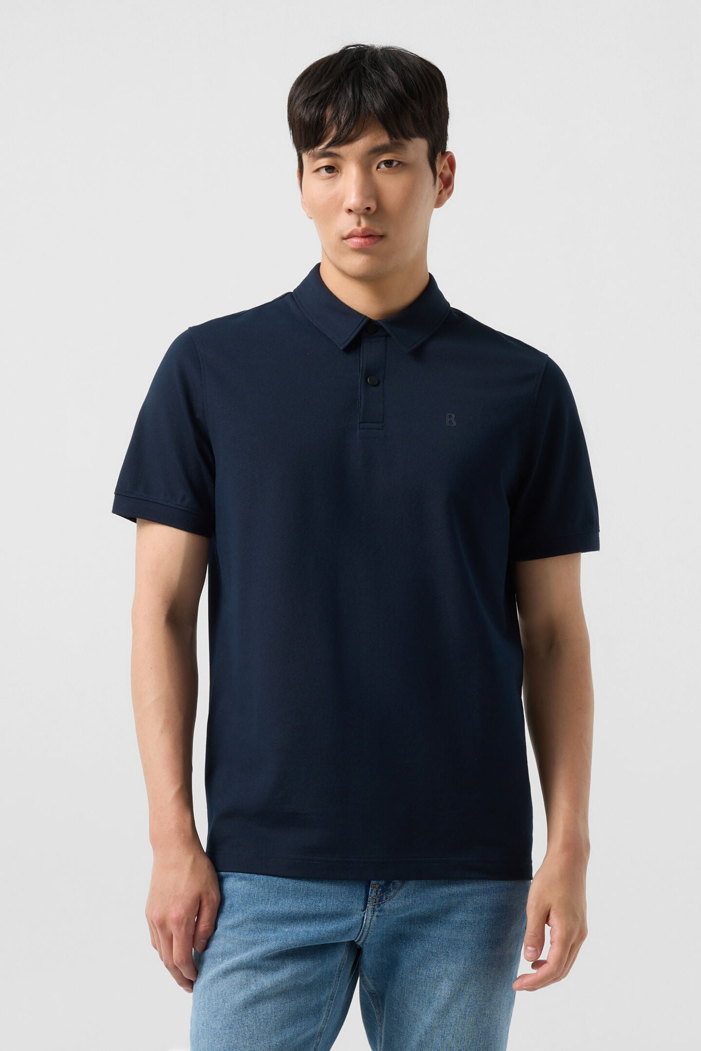 Timo polo shirt Navy blue