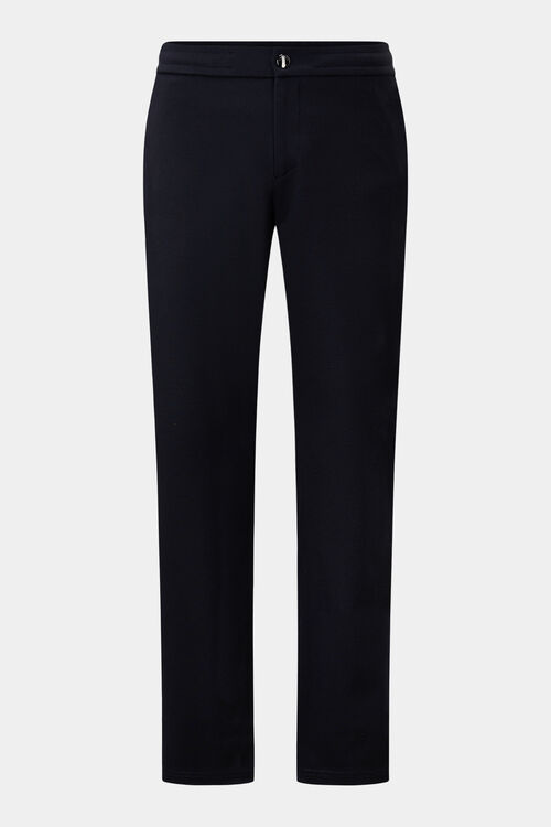 Twill-Hose Riley Active Navy-Blau