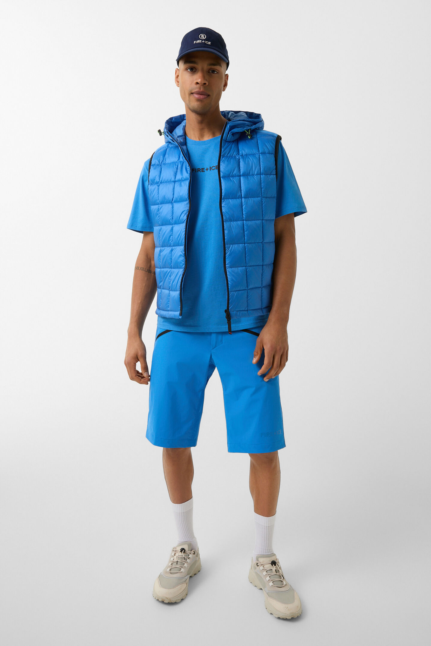 Colim quilted waistcoat Sky blue