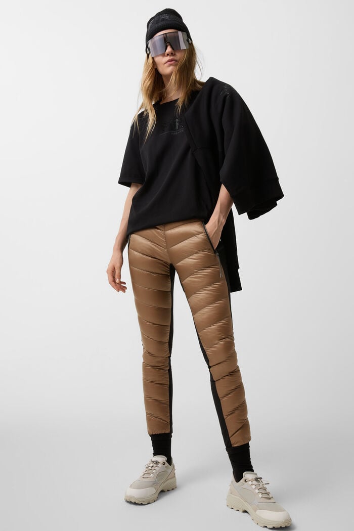 Cora down trousers Caramel/black Cora down trousers Caramel/black