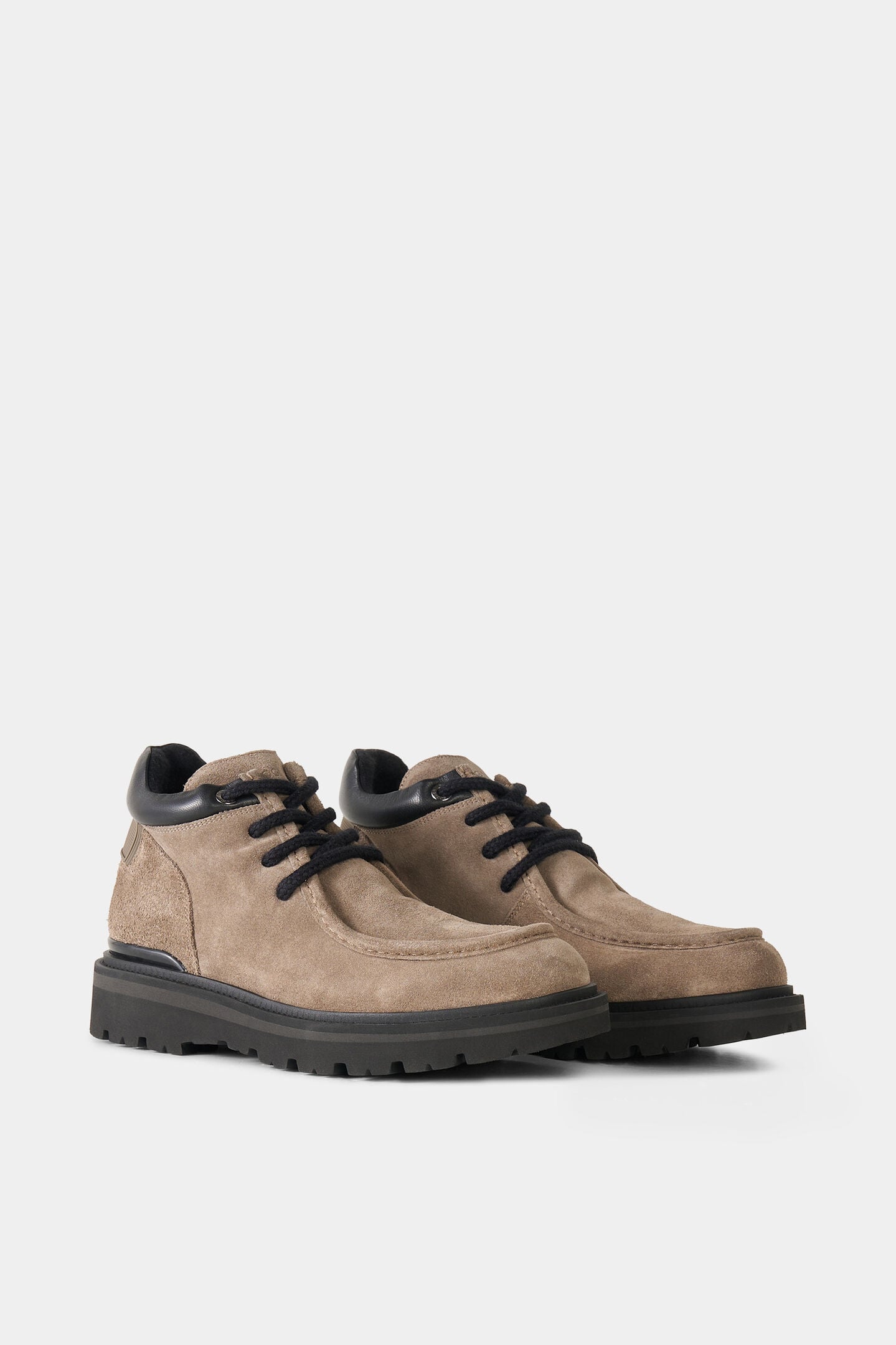 Schn&uuml;rboots Seoul Taupe