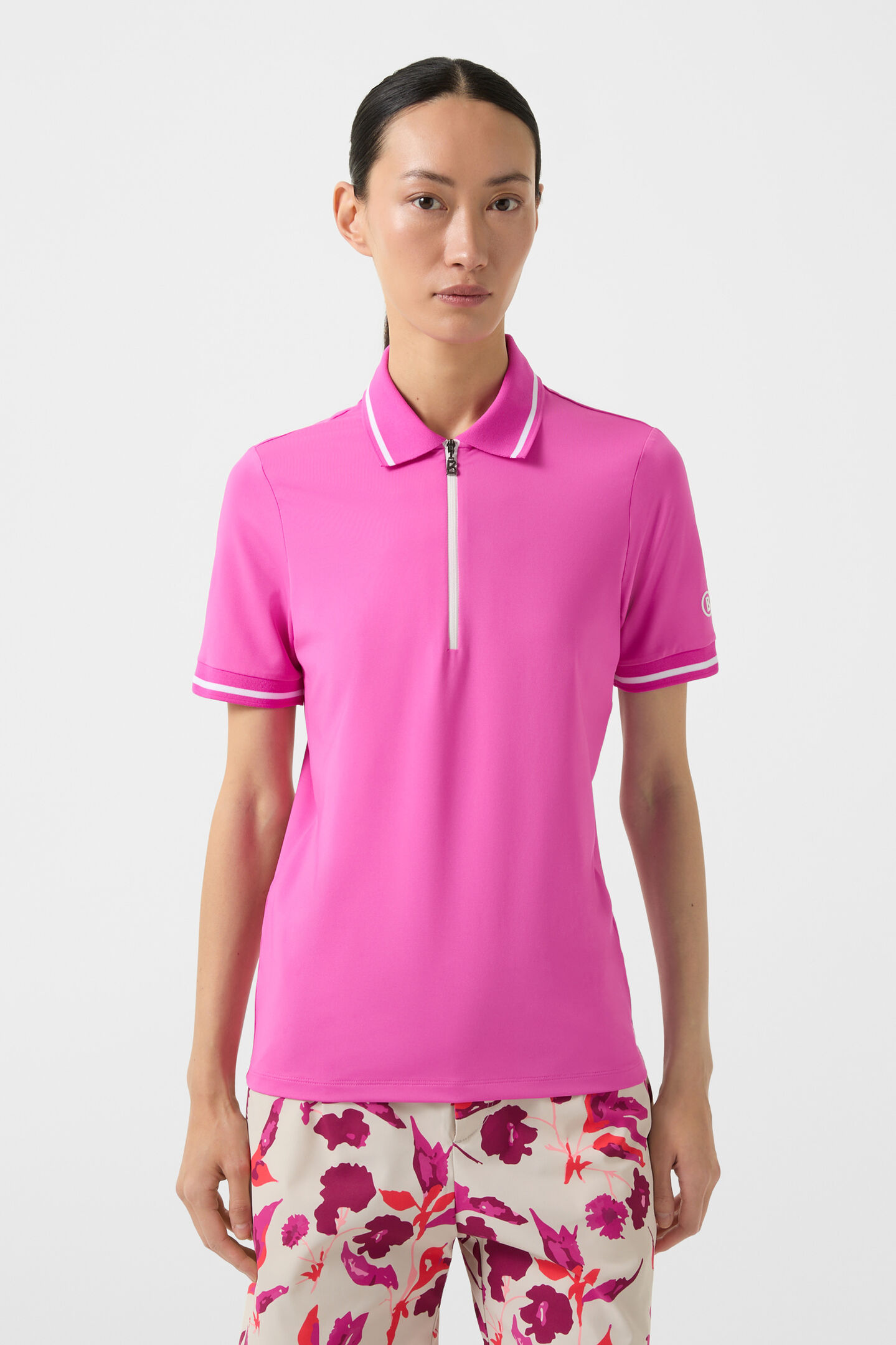 Caylee Functional polo shirt Pink