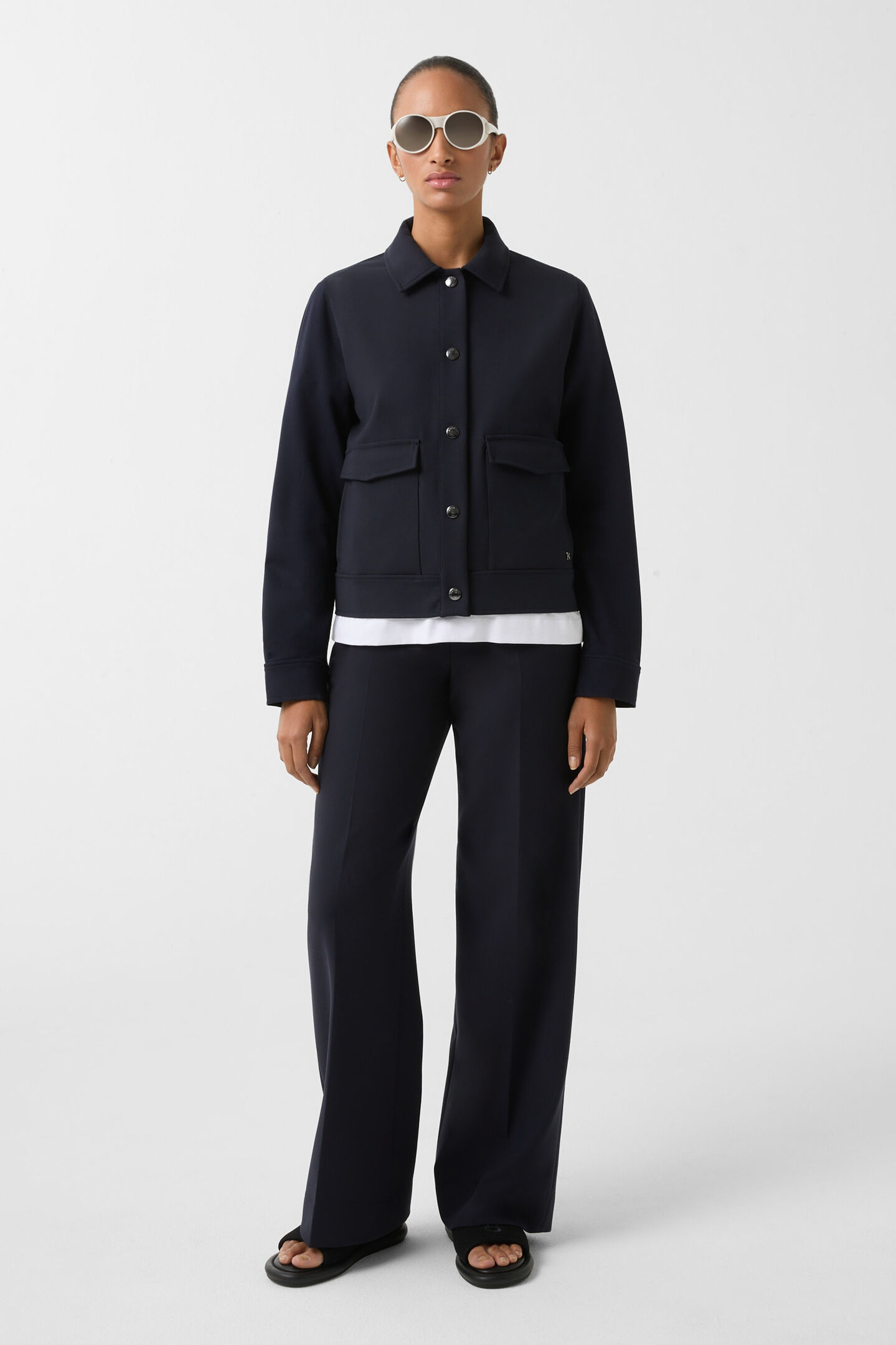 Sweatjacke Pamilla Navy-Blau