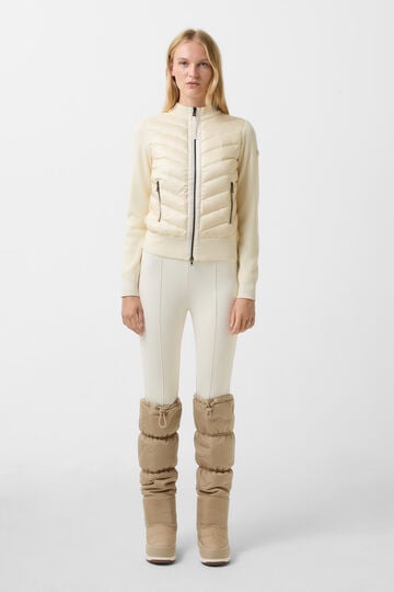 Hybrid-Strickjacke Zilly Creme Hybrid-Strickjacke Zilly Creme