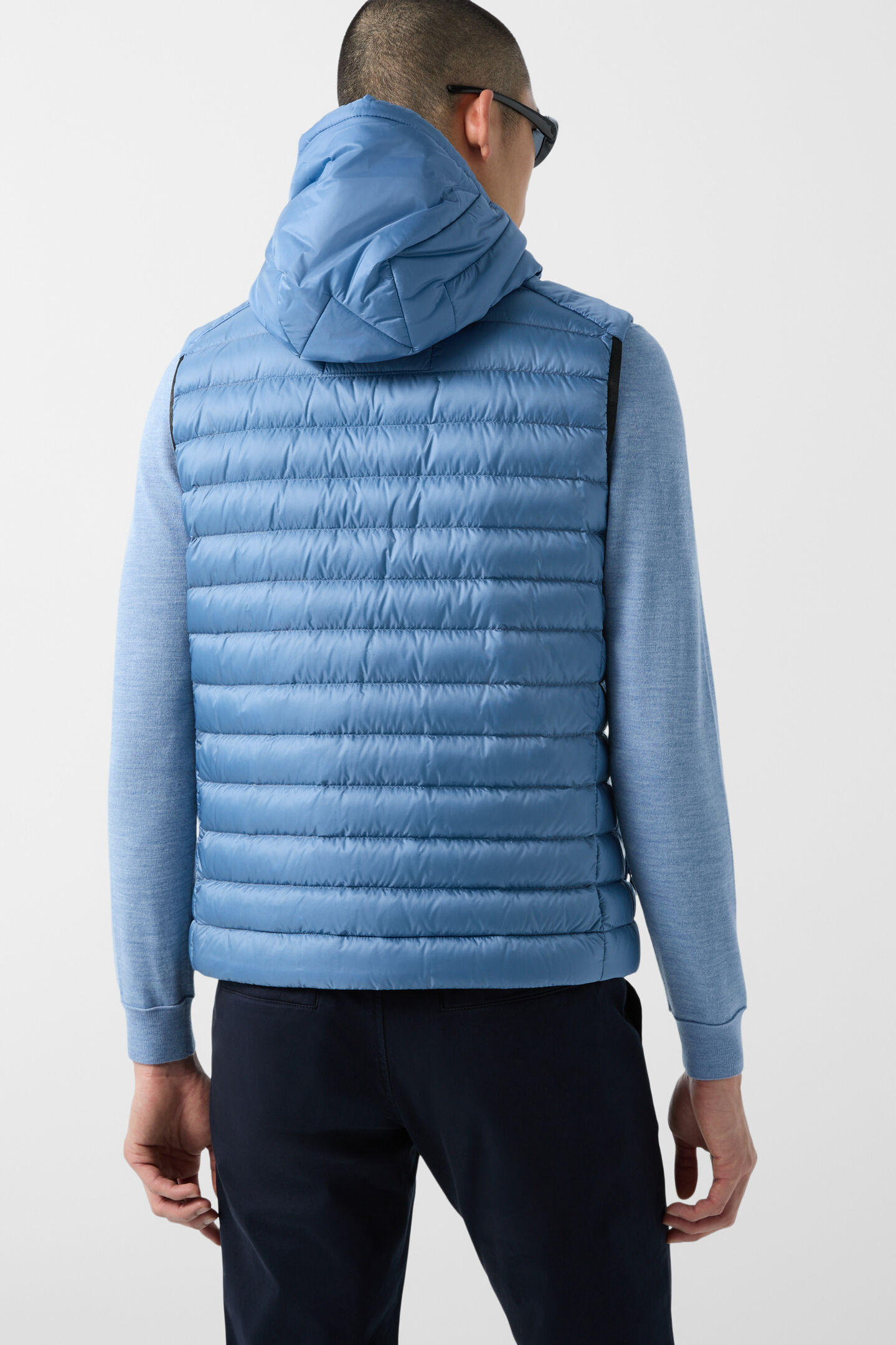 Lonne Lightweight down gilet Blue