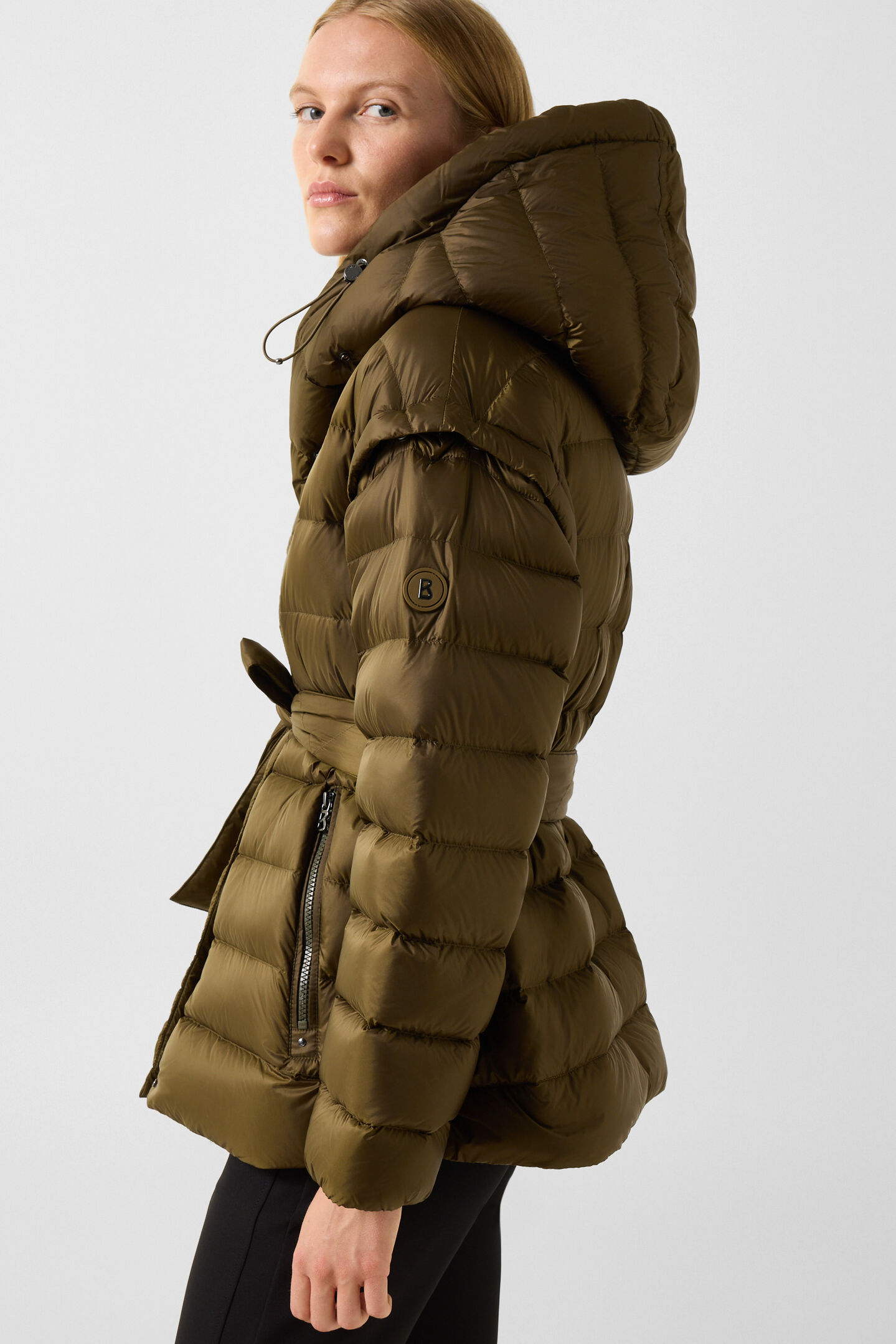 Daunenjacke Minnie Oliv