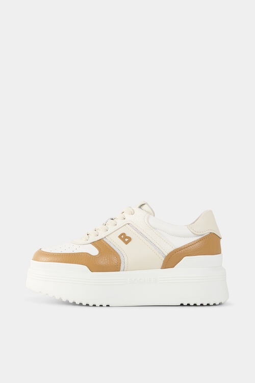 Sneaker New York Cognac/Off-White