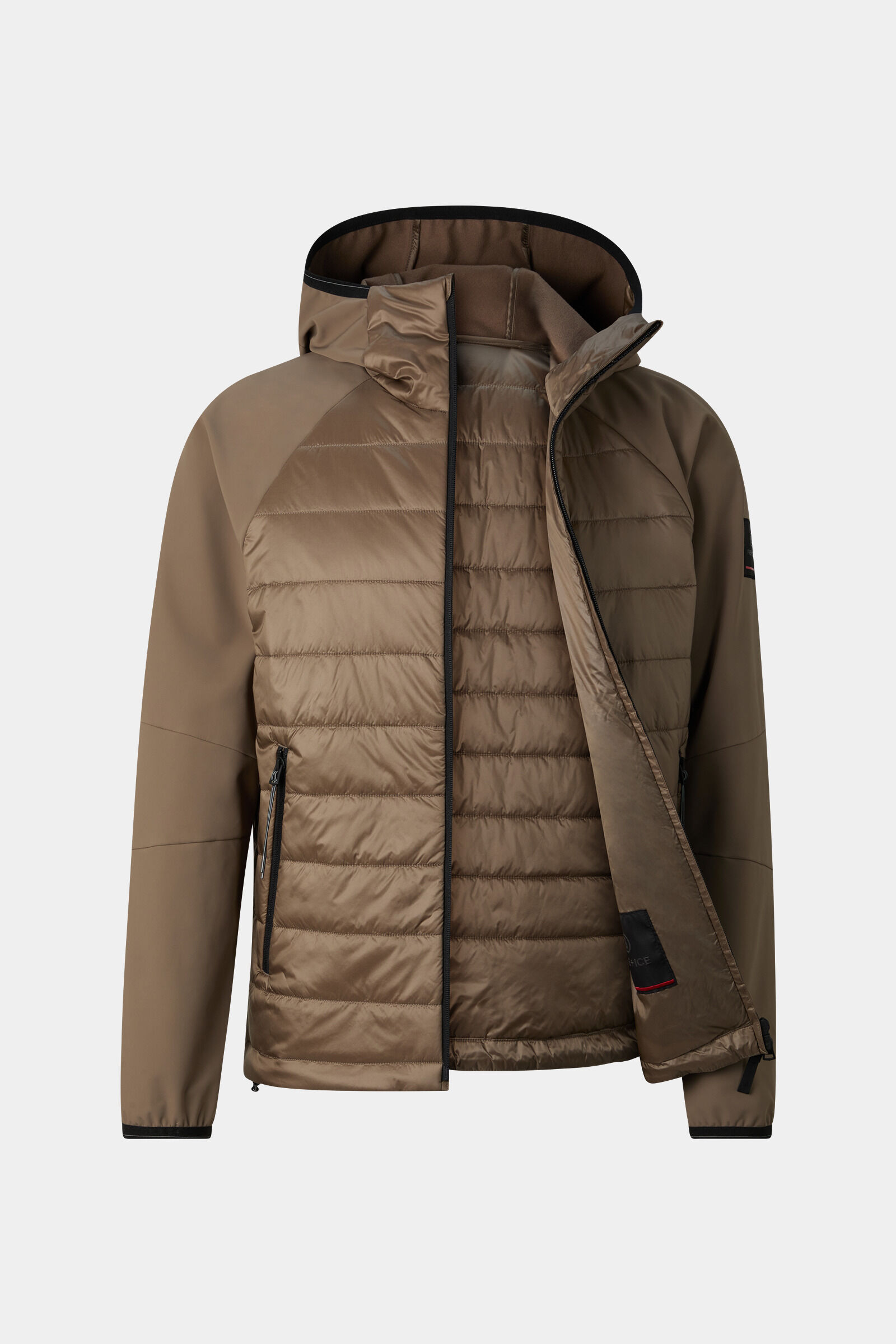 Hybrid-Jacke Anian Taupe
