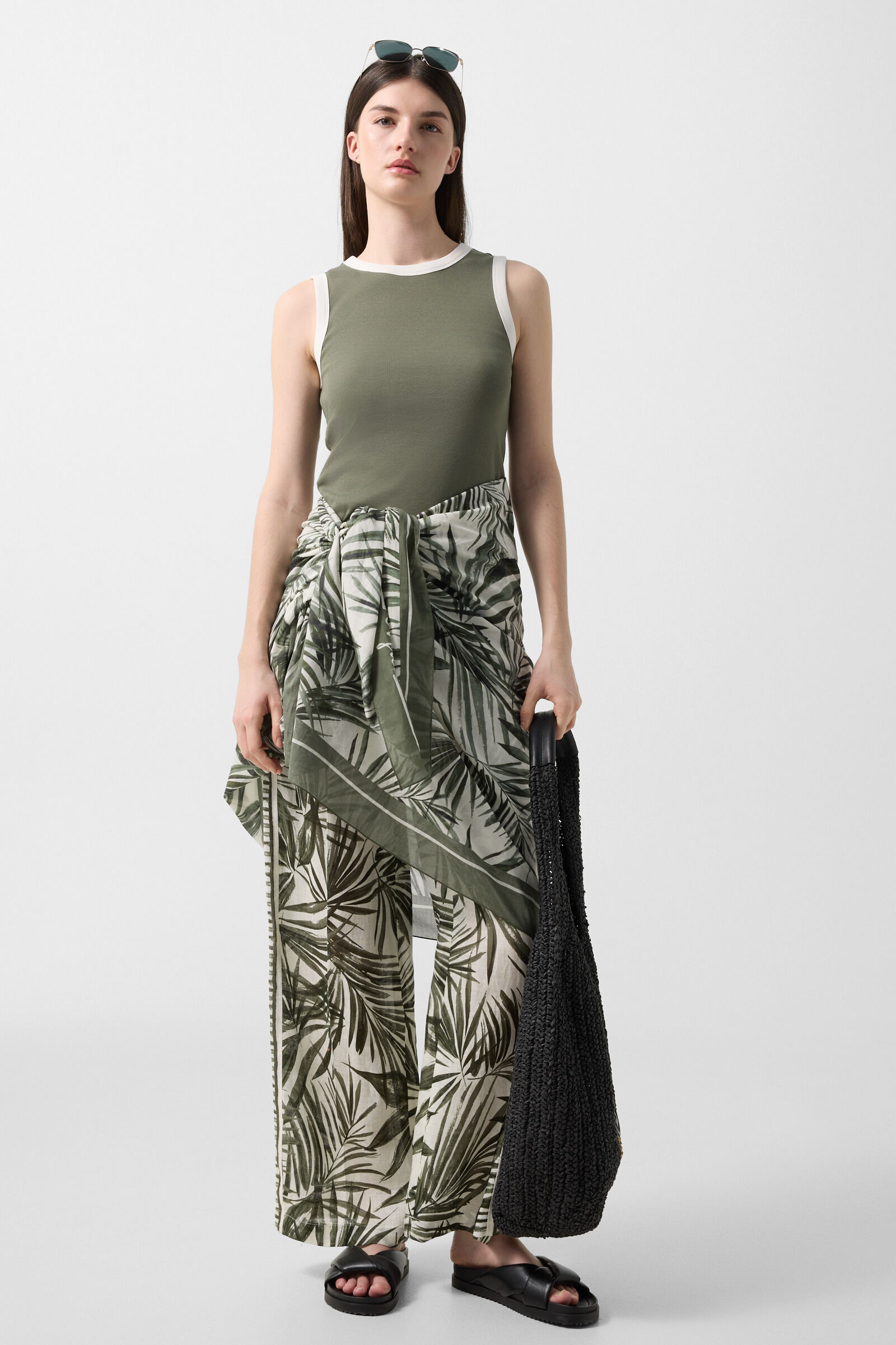 Niki tank top Olive green