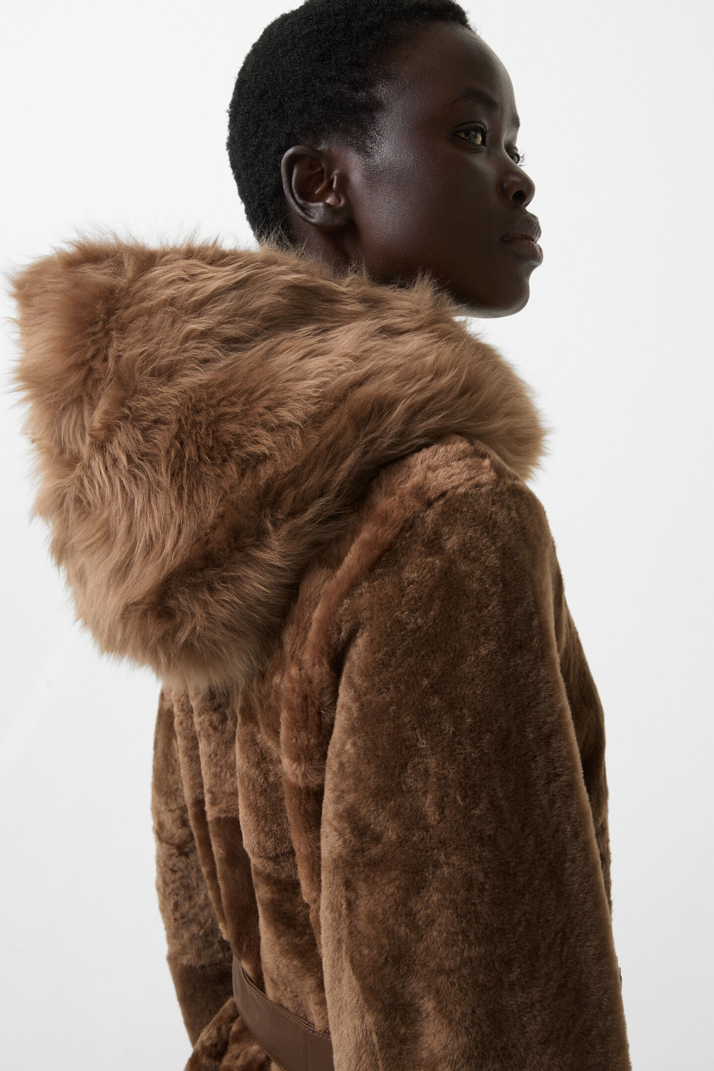 Peyton lambskin coat Hazel