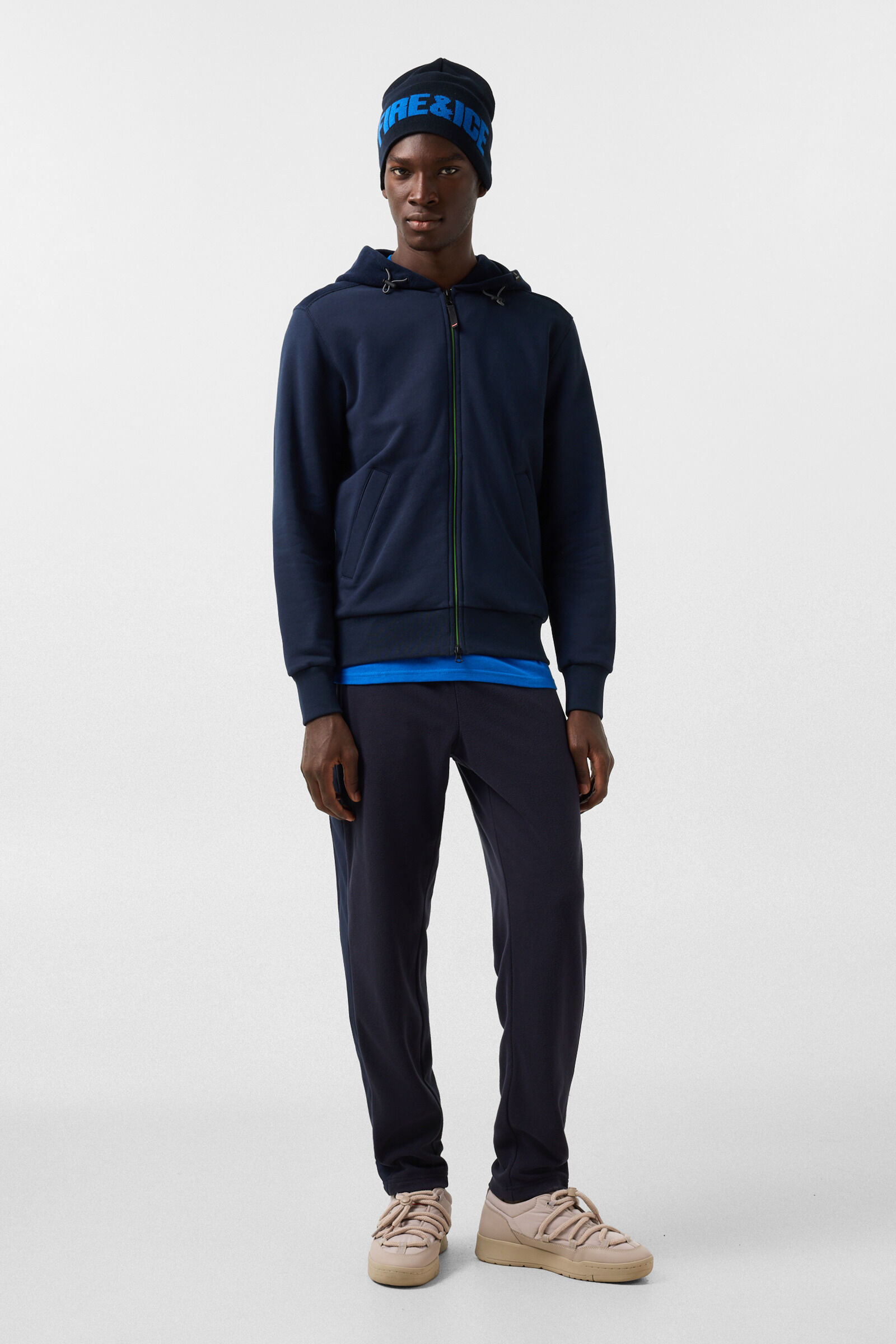 Kano Cotton Jersey Jacket Navy