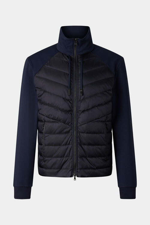 Daunen-Sweatjacke Baker Navy-Blau
