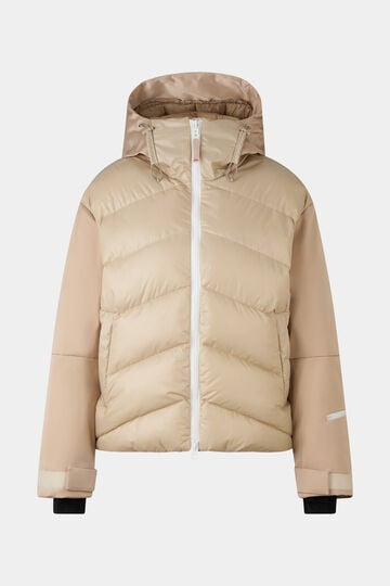 Veste matelassée de ski Talina Beige Veste matelassée de ski Talina Beige