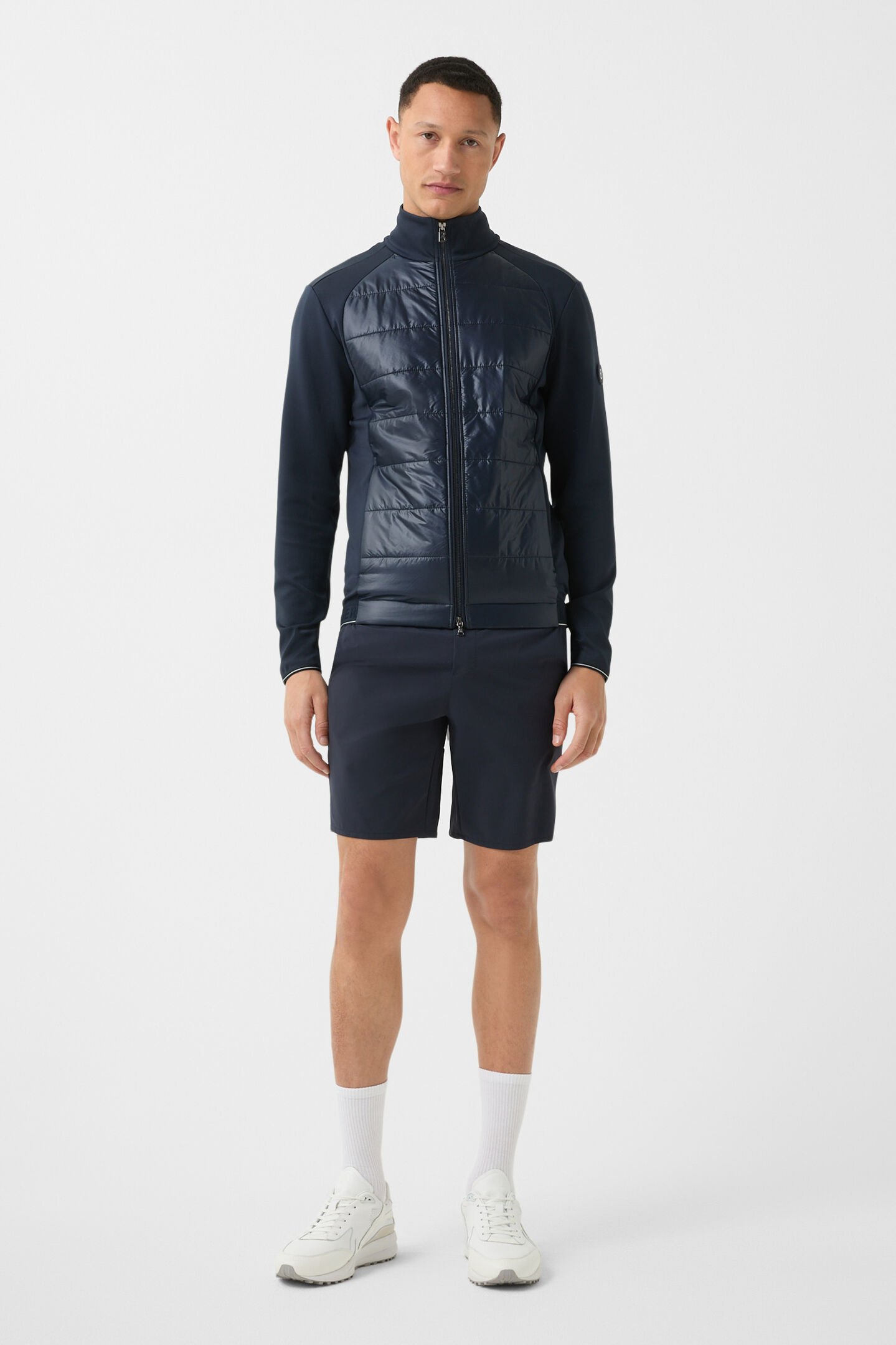Hybrid-Jacke Lucon Navy-Blau