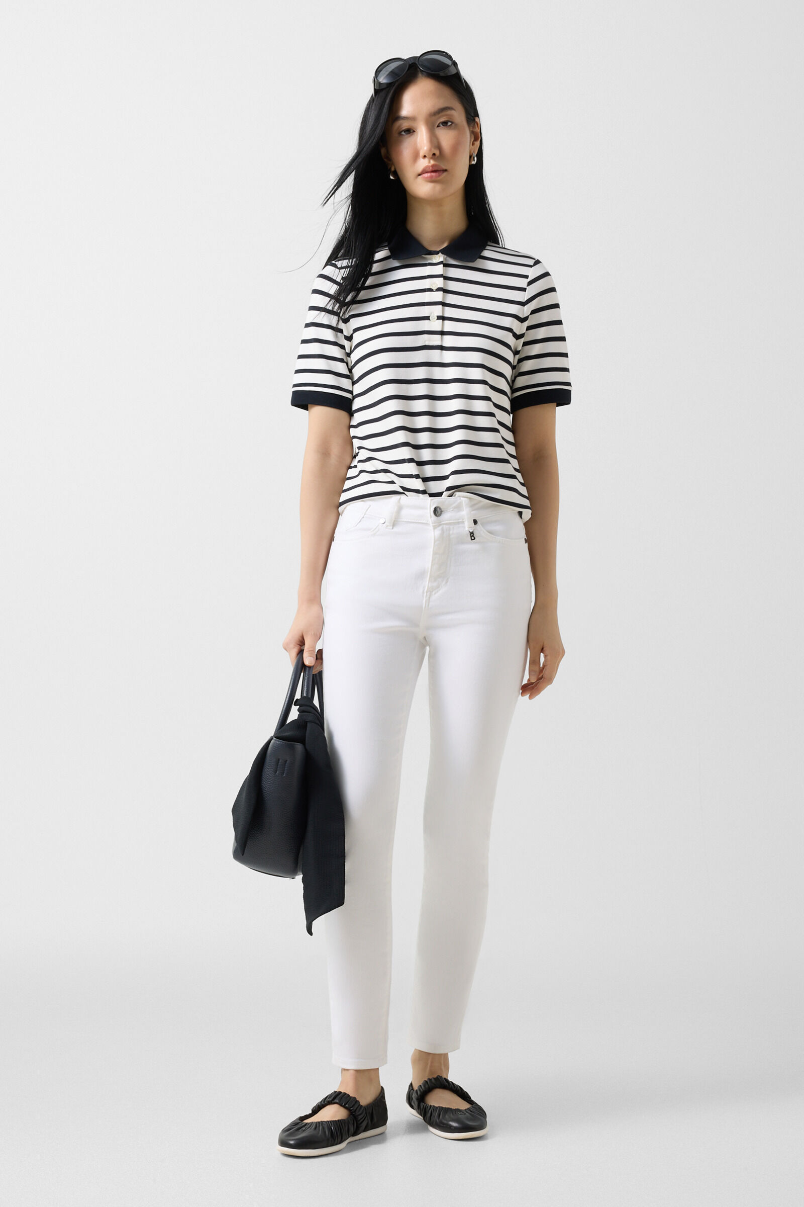 7/8 slim fit jeans Julie White