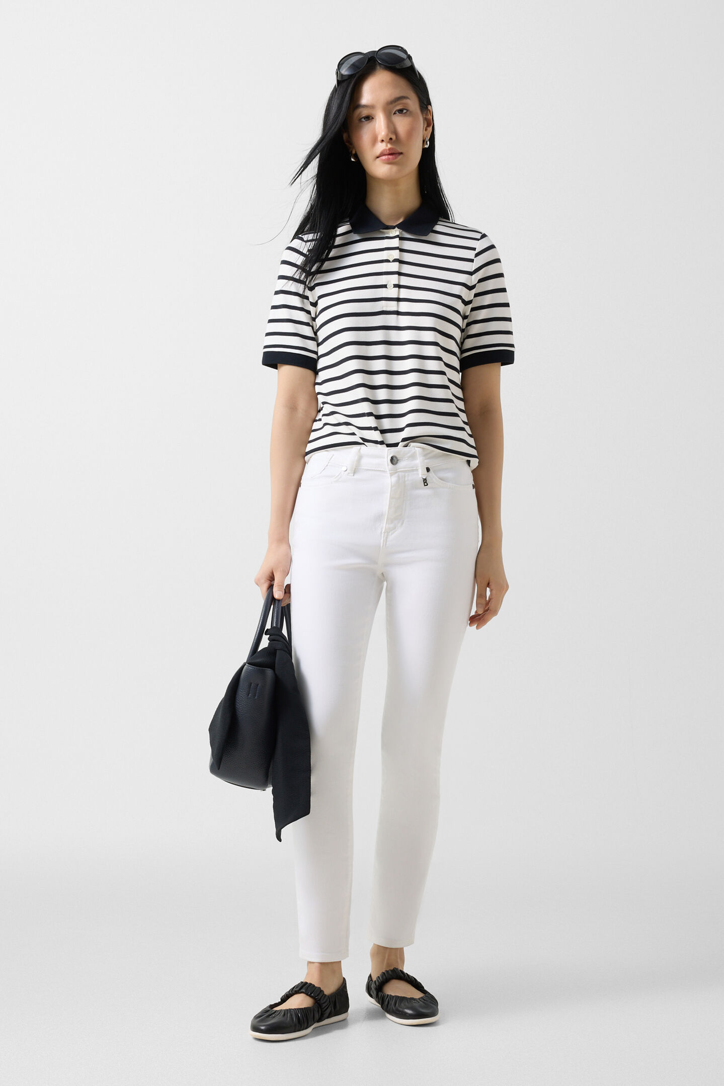 7/8 slim fit jeans Julie White