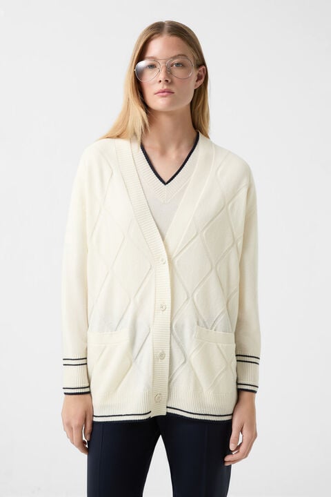 Cardigan Cherry Cream Cardigan Cherry Cream