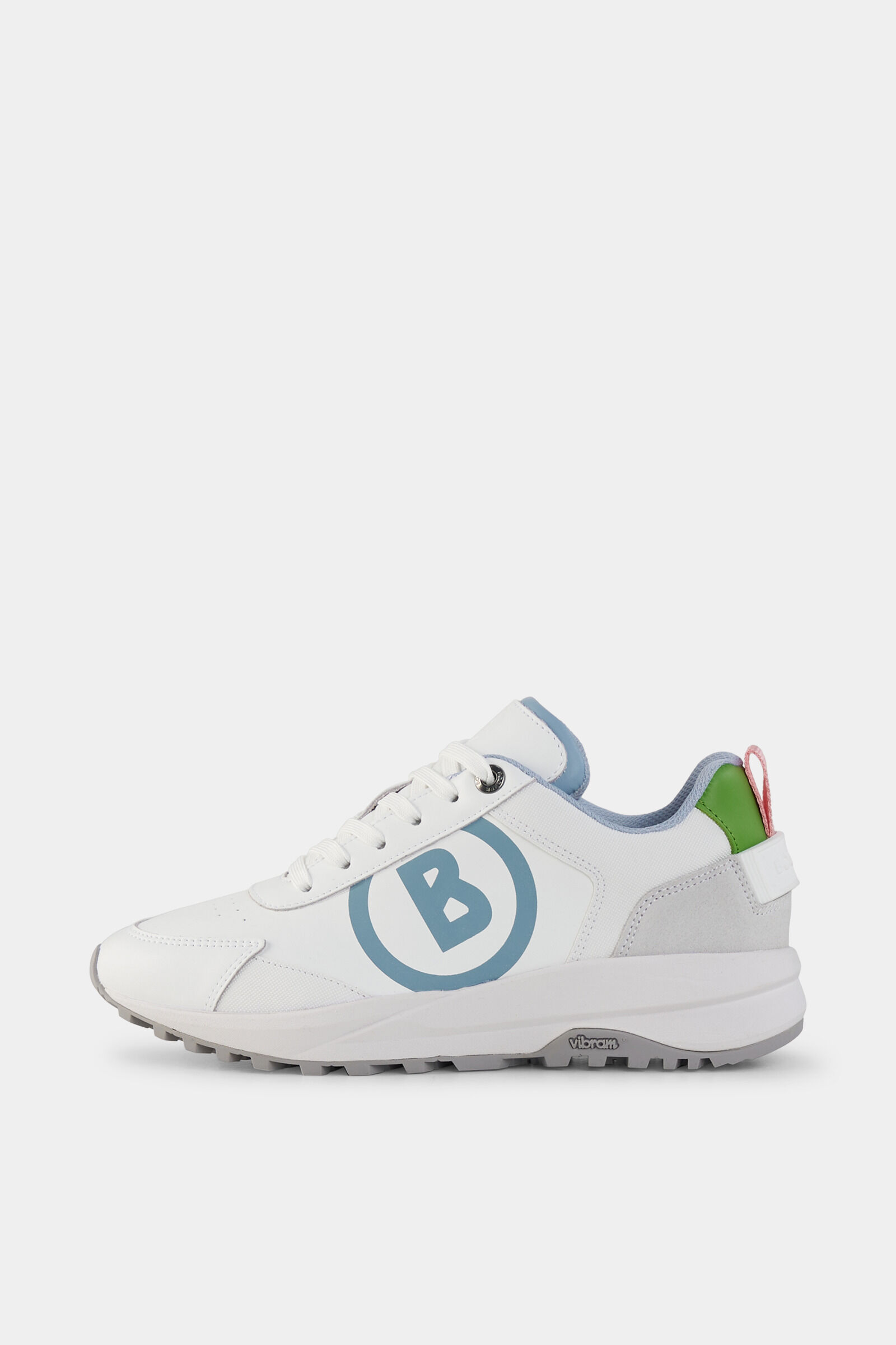 Golf sneaker White/blue/green