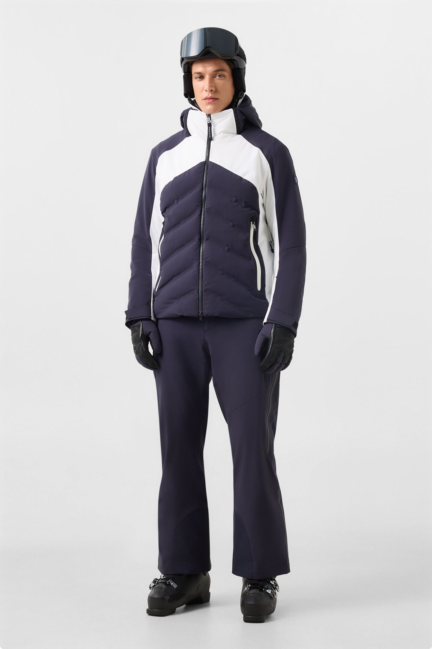 Bahri ski jacket Navy/White