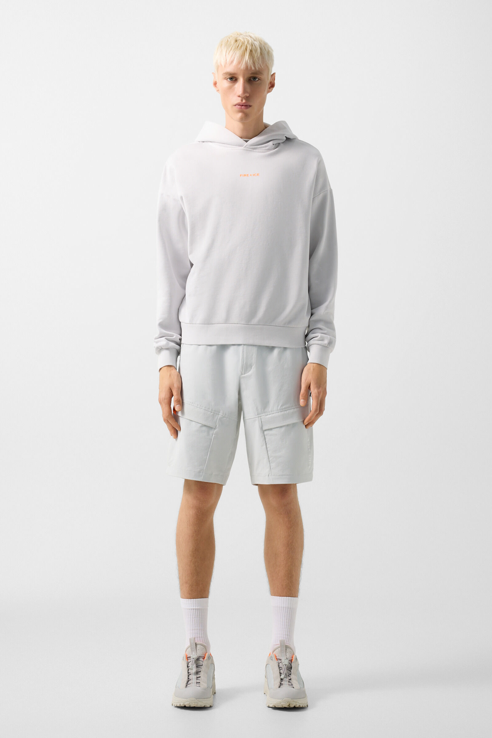 Hoodie Ilay Hellgrau