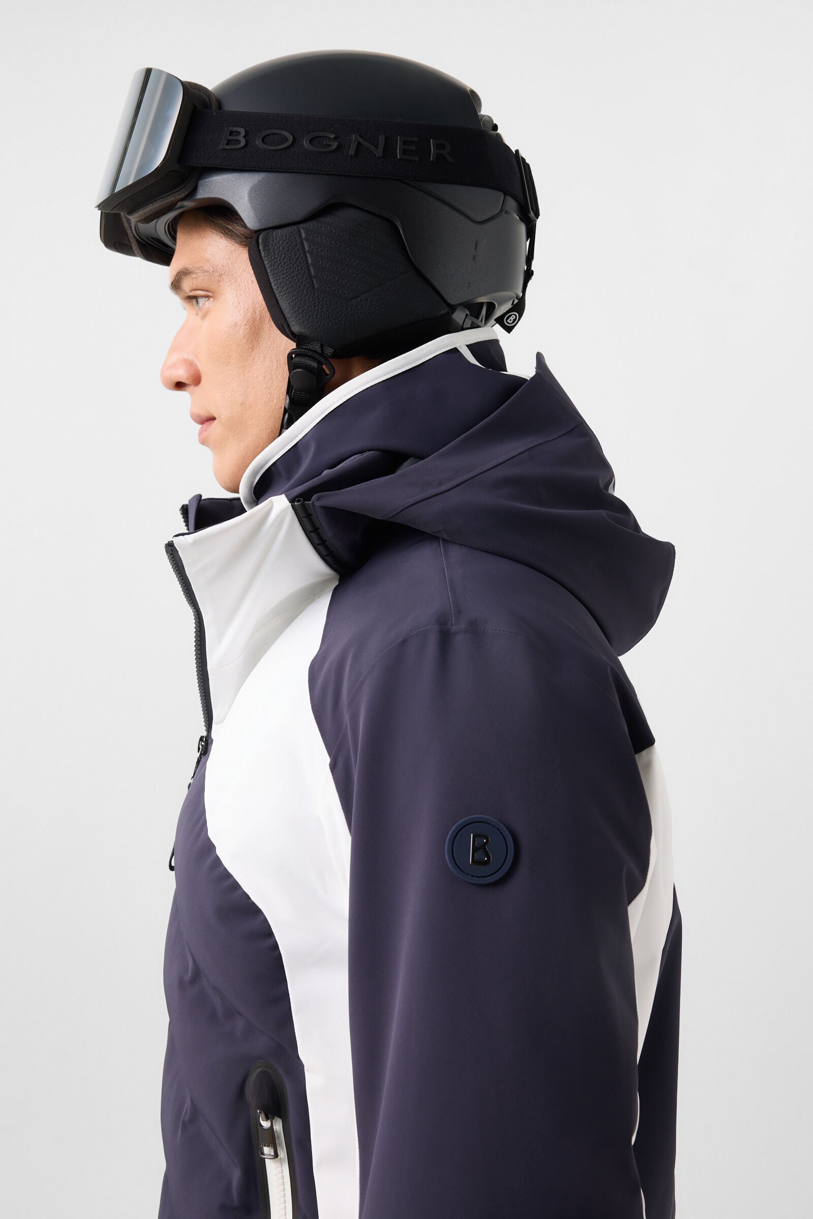Bahri ski jacket Navy/White