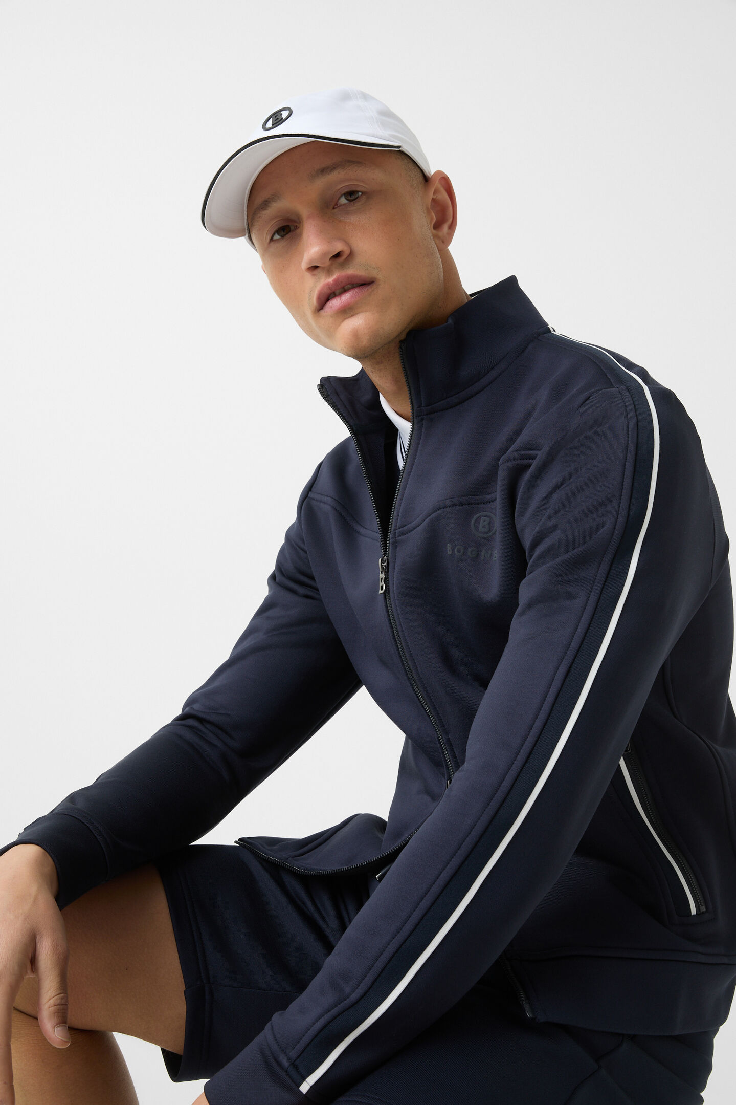 Sweatjacke Zanto Navy-Blau