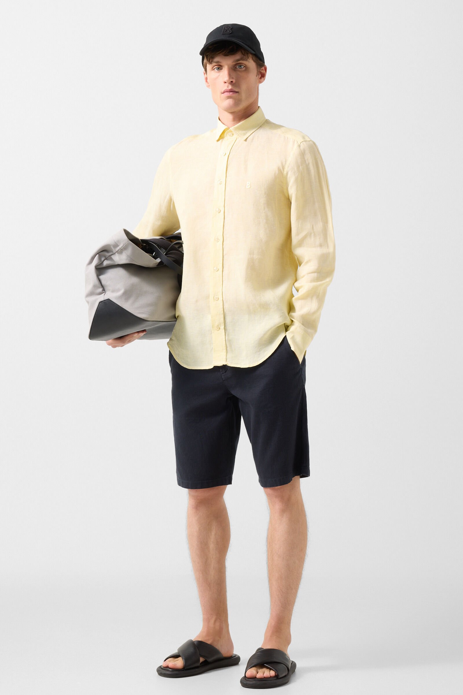 Timi linen shirt Yellow