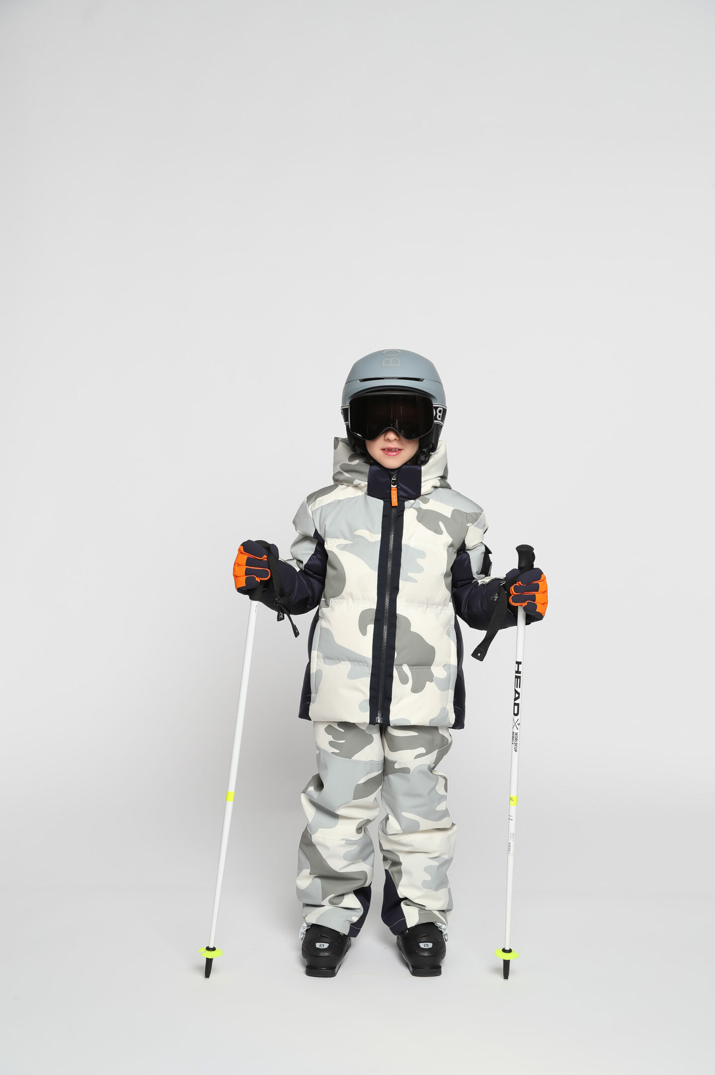 Kinder ski-jas Pablo Zand/Kaki/Navy