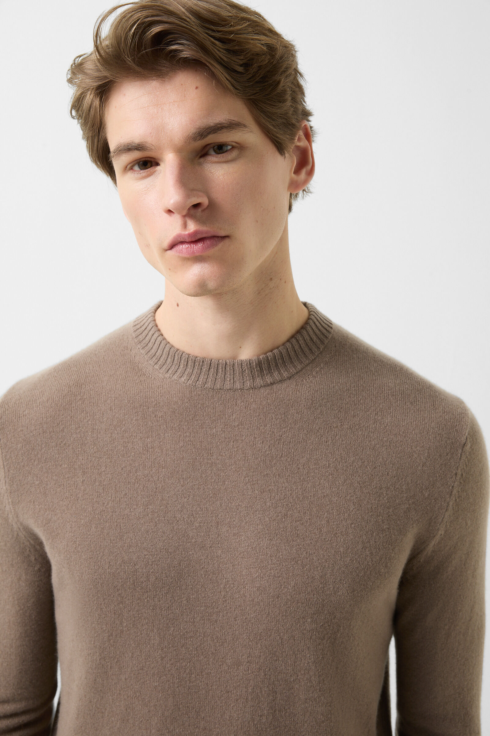 Kaschmir-Pullover Brendon Mud