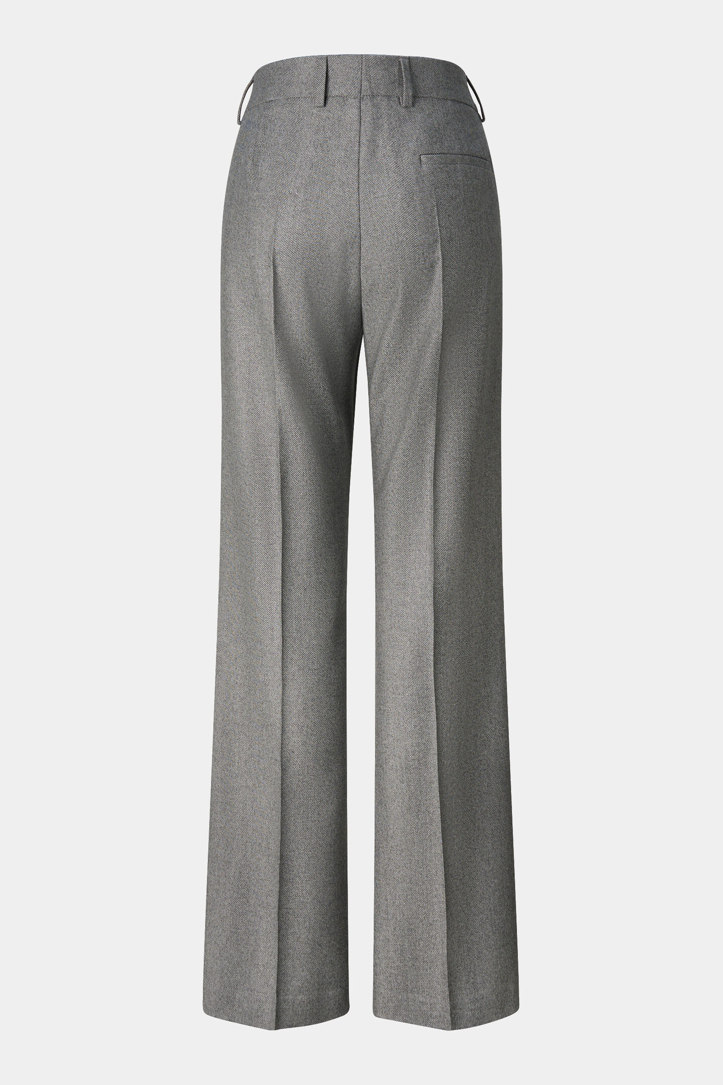 Schurwoll-Hose Jody Grau