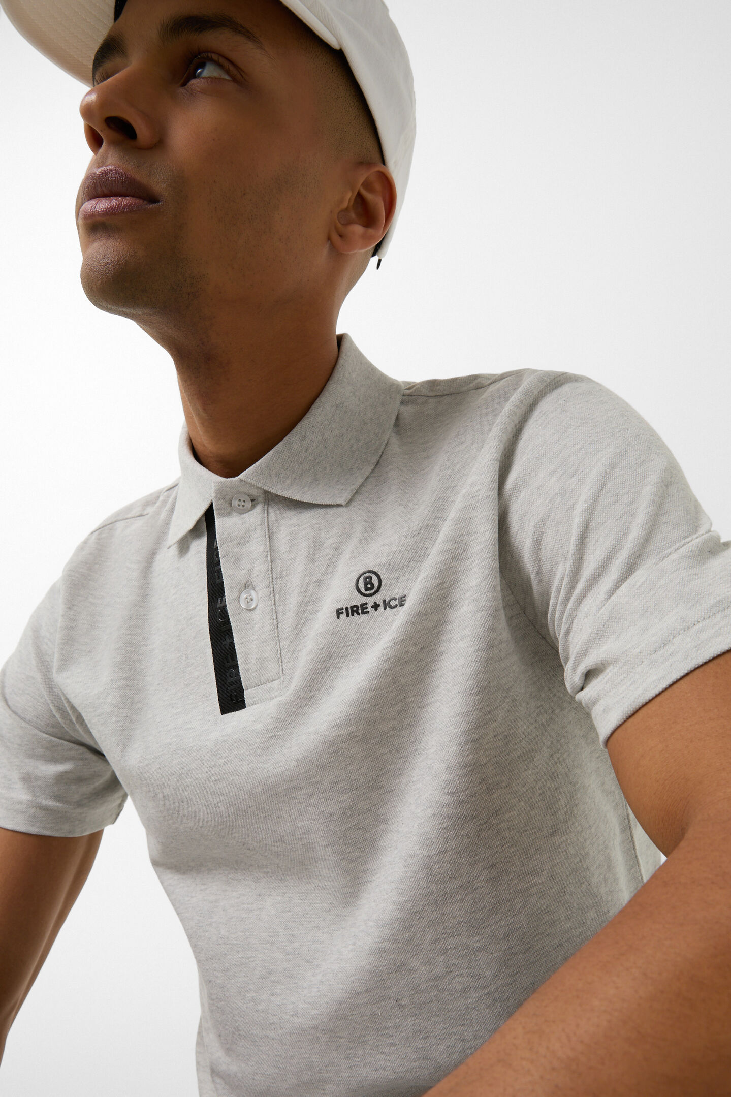 Ramon polo shirt Light gray