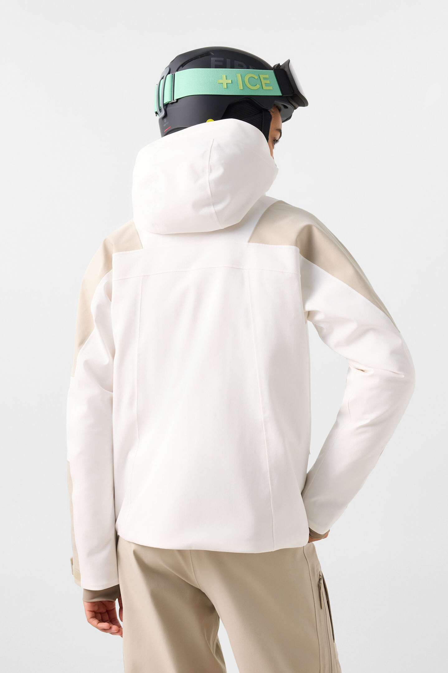 Tinka ski jacket White/Beige