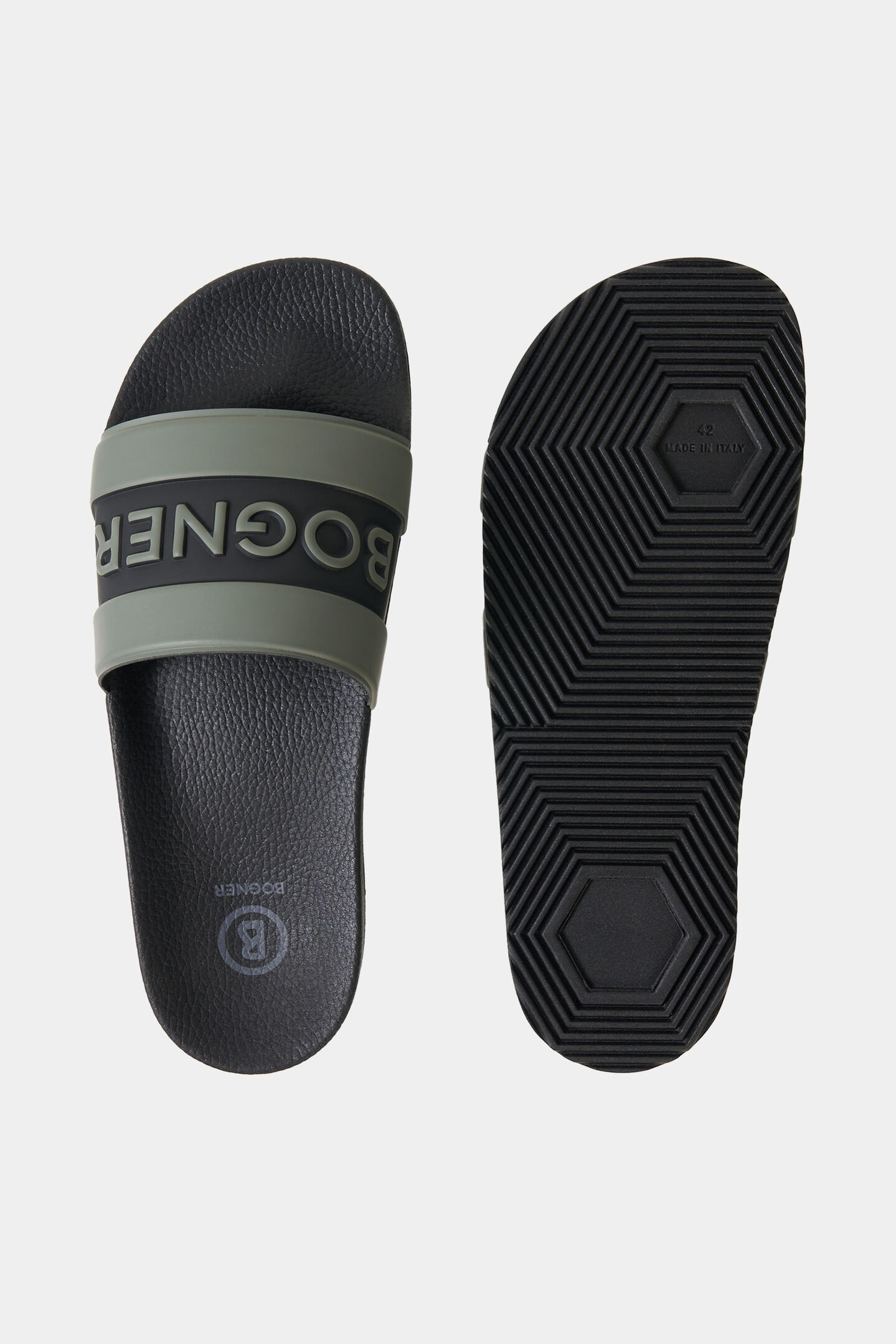 Slides Belize Olive green/black