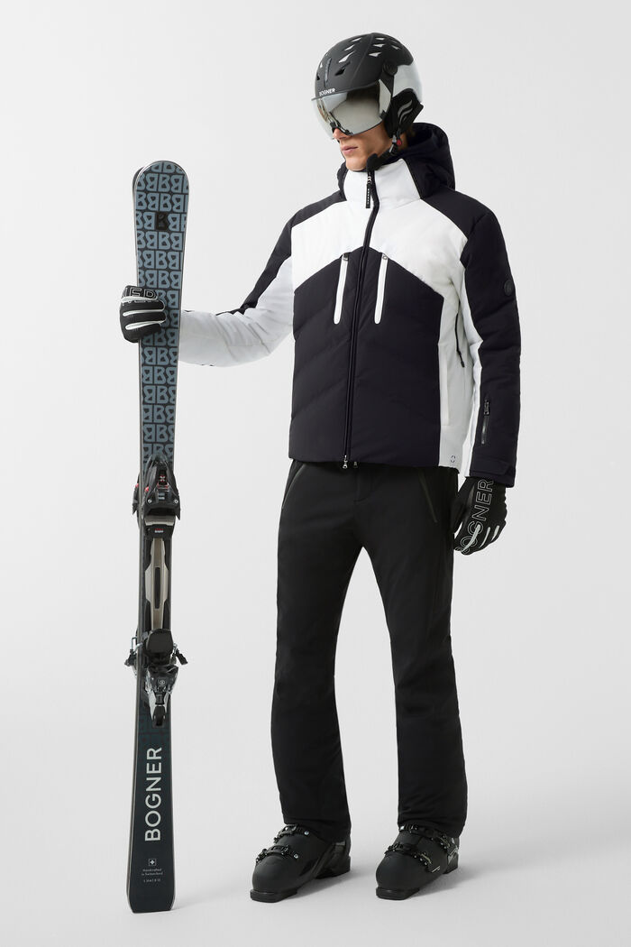 Jervis down ski jacket Black/white Jervis down ski jacket Black/white