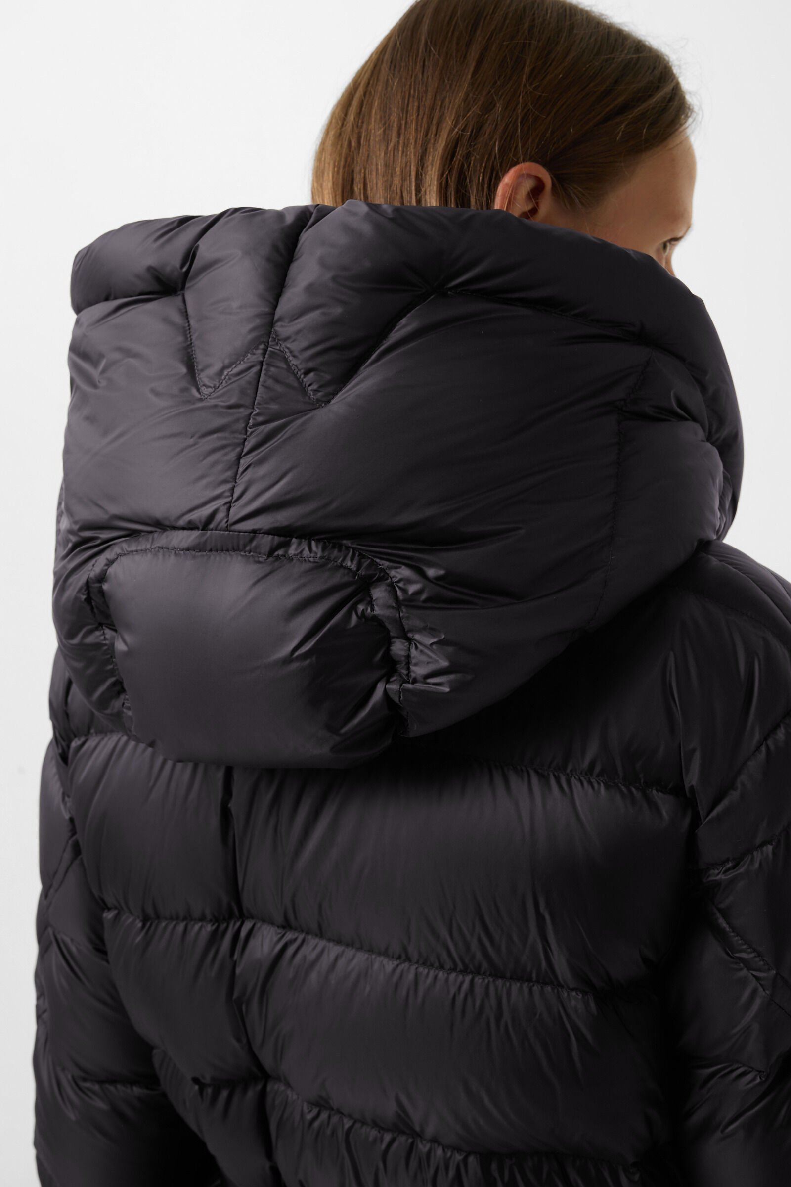 Laurie donsjack Zwart