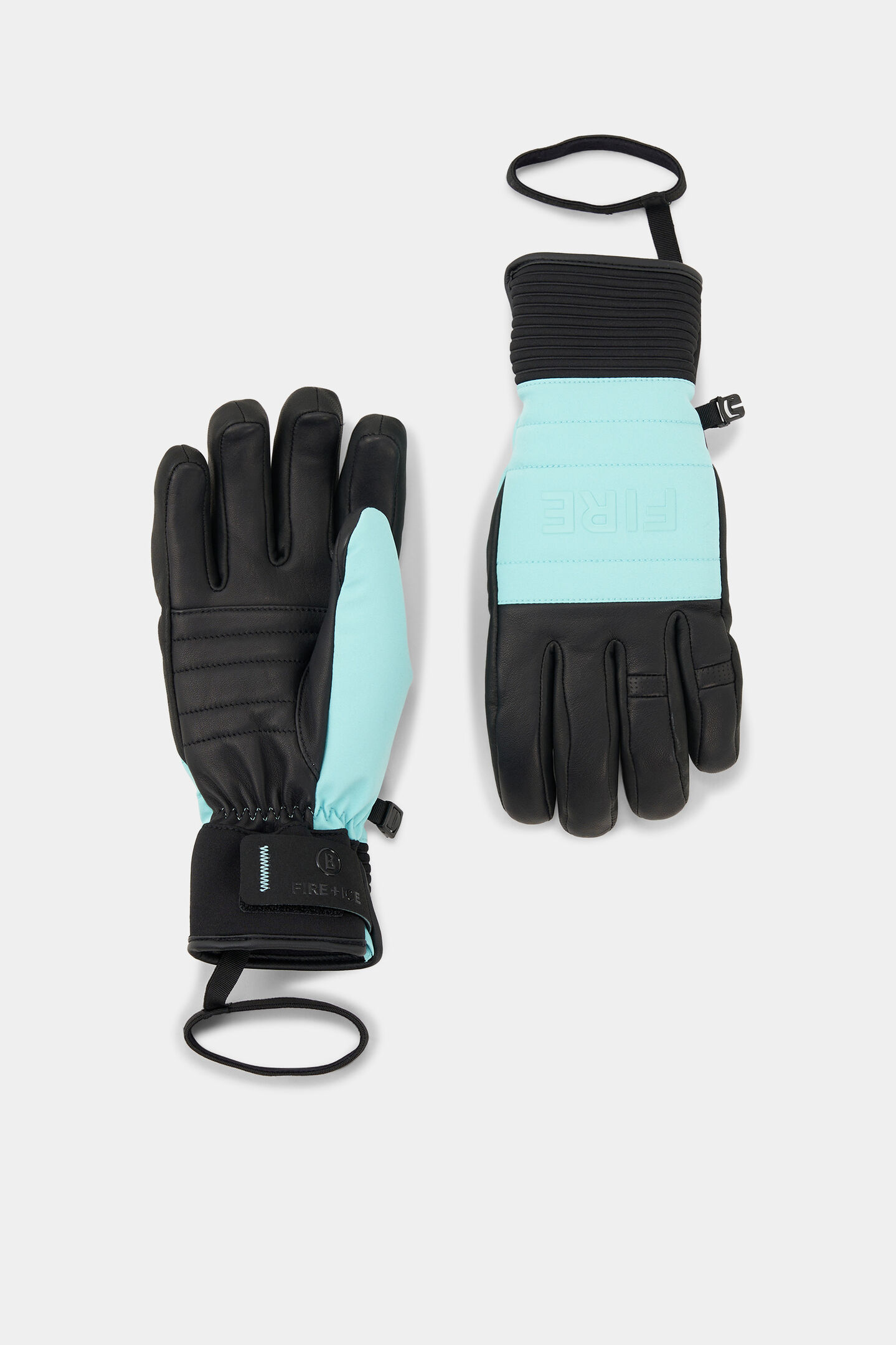 Gloves Ina Ice blue/black