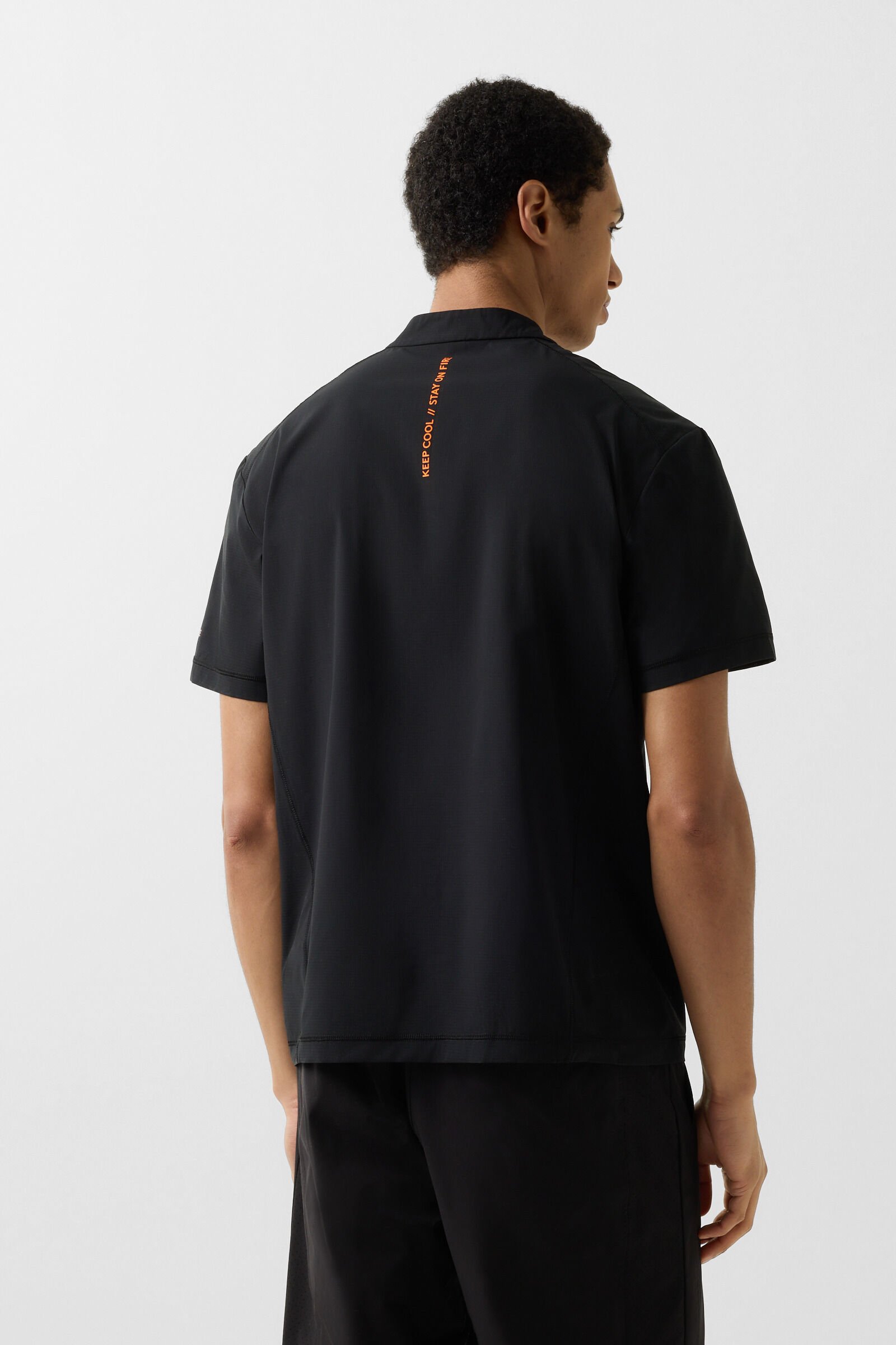 Aouli functional shirt Black